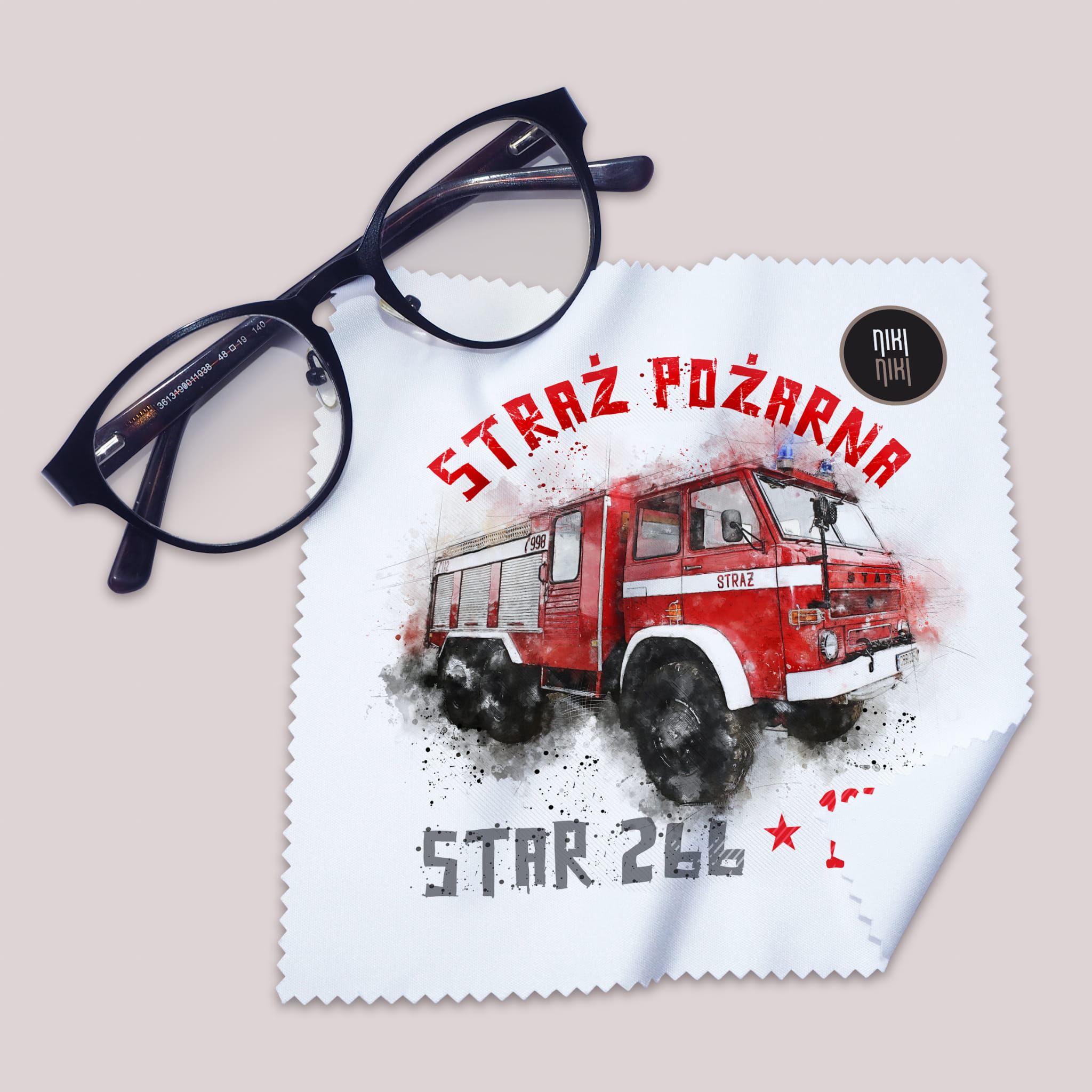 Straż Pożarna — ściereczka
