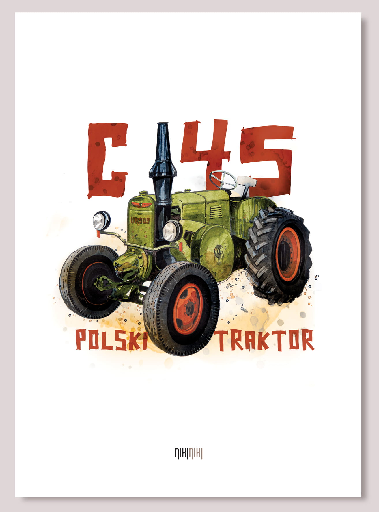 Ursus C-45 — plakat