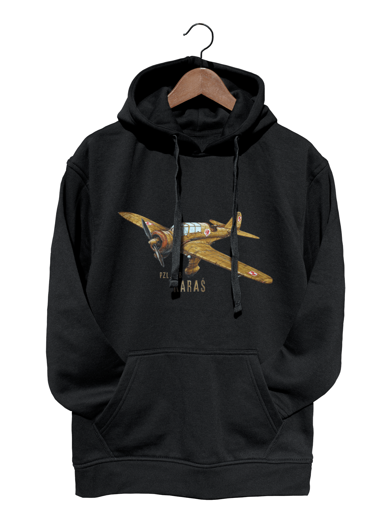 Karaś — bluza (Rozmiar: M; Kolor bluzy: czarny; Rodzaj nadruku: Karaś)