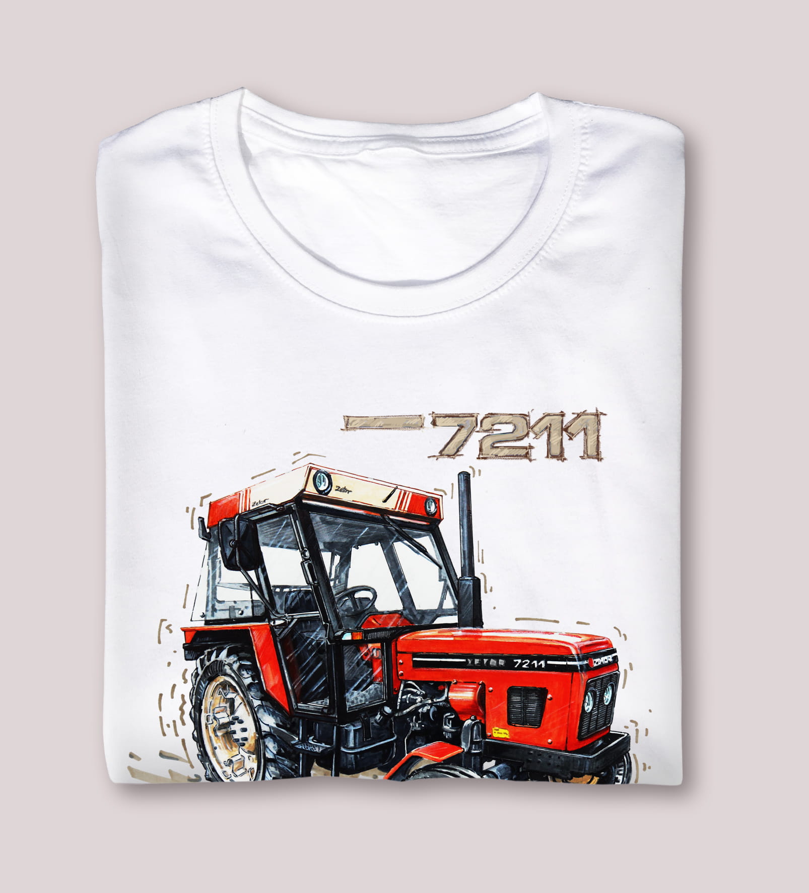 Zetor 7211 — koszulka