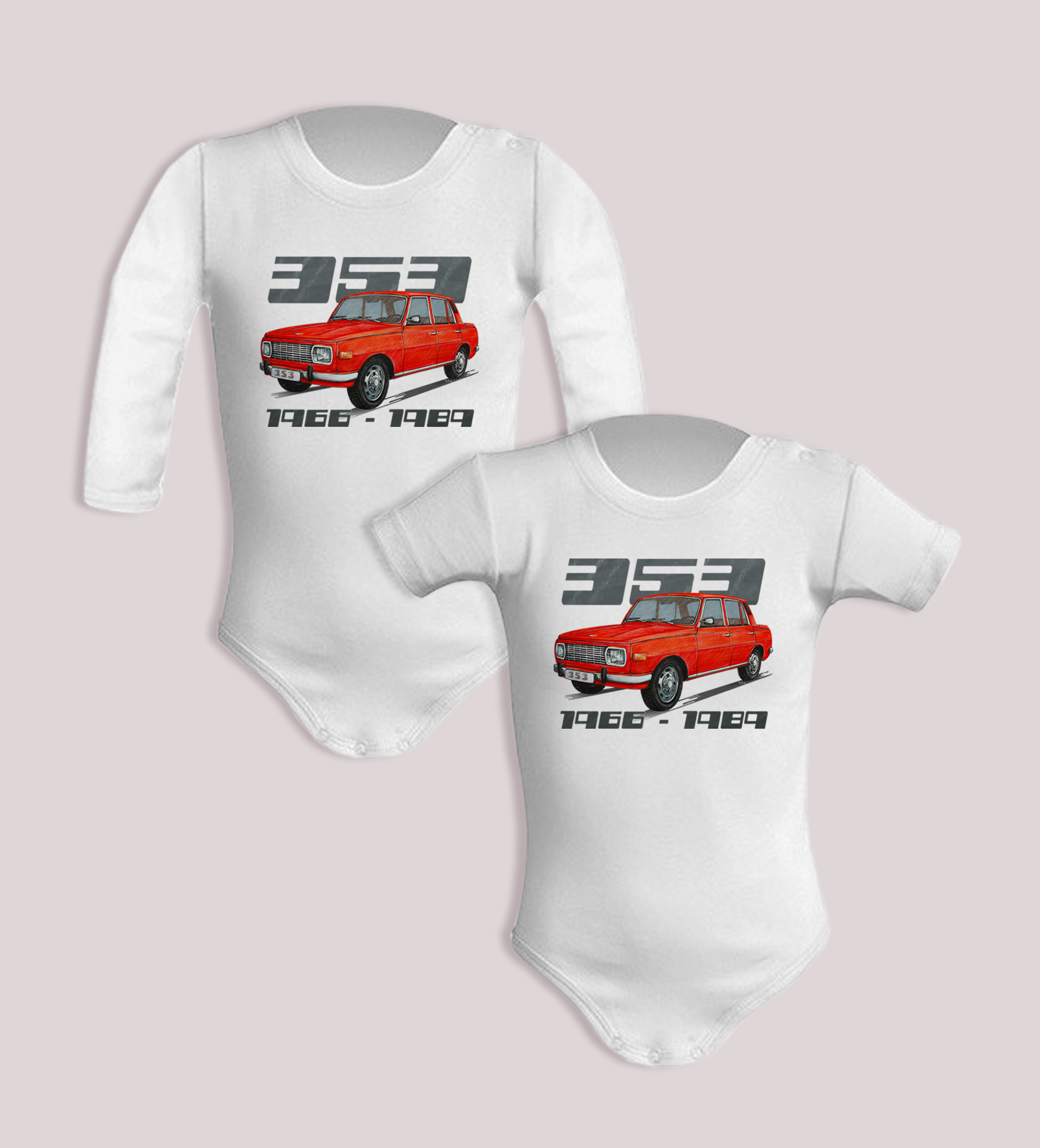 Wartburg — body (Rozmiar: 6M; Długość rękawa: krótki; Rodzaj nadruku: Wartburg)