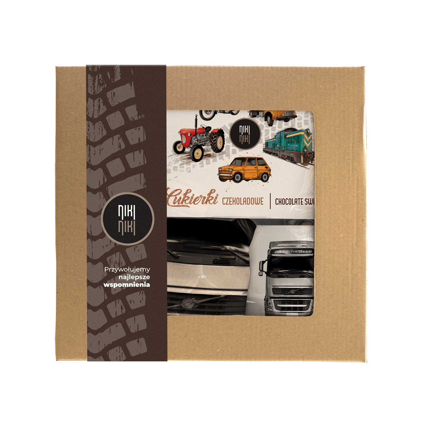 Volvo FH — paczka (Zawartość paczki: koszulka, torba, kubek, słodycze; Rozmiar koszulki / bluzy: 0 lat; Kolor koszulki / bluzy: biały; Rodzaj nadruku: