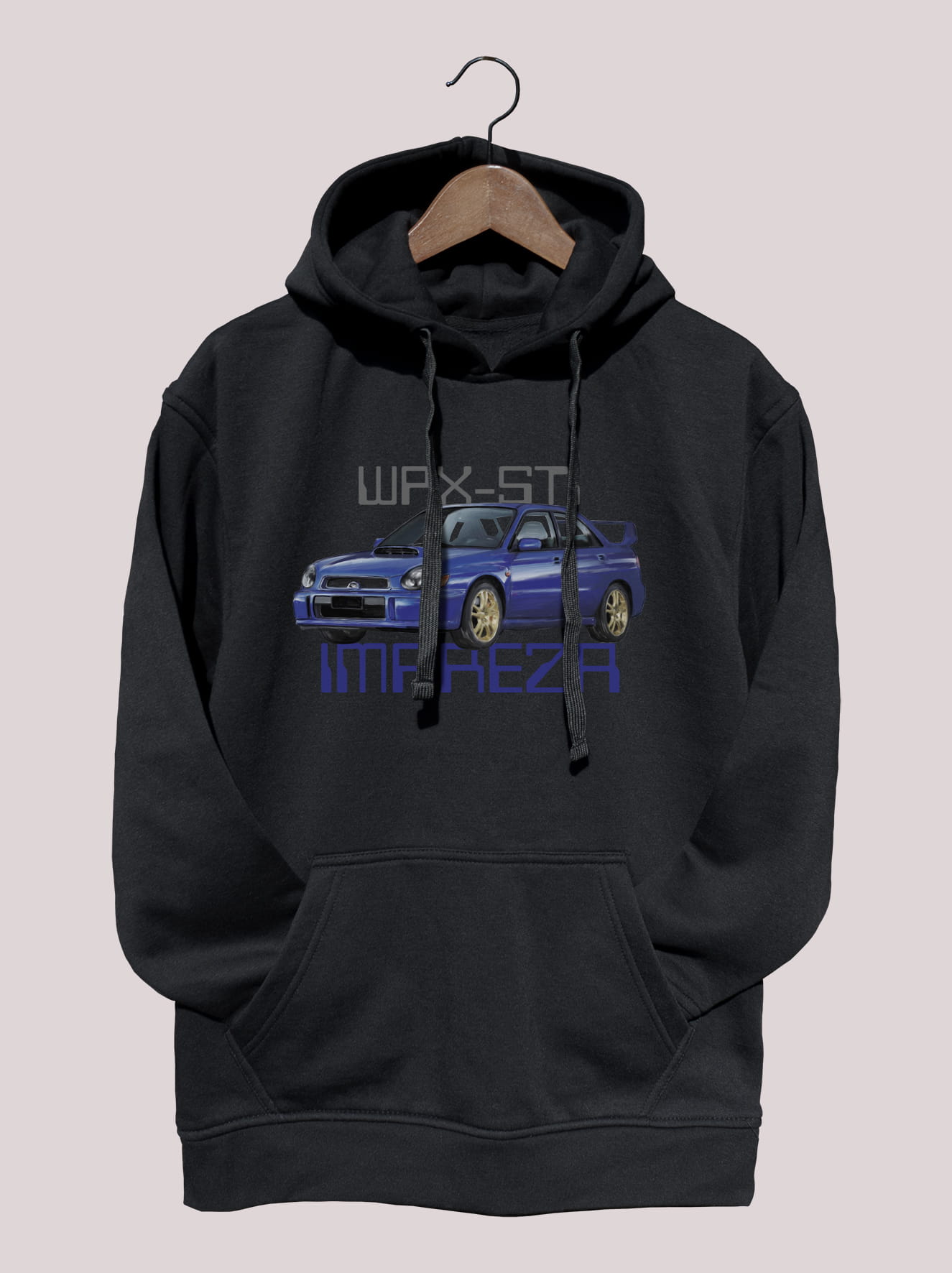 Subaru — bluza (Rozmiar: L; Kolor bluzy: czarny; Rodzaj nadruku: Subaru)