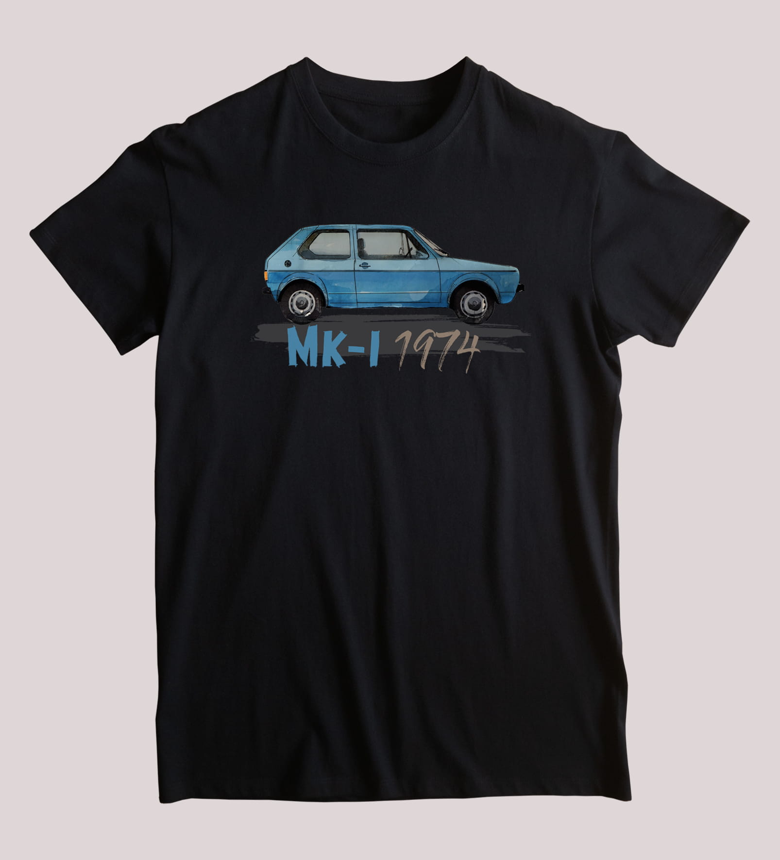 Golf I — koszulka (Kolor koszulki: czarny; Rozmiar: XL (damska); Rodzaj nadruku: Golf I)