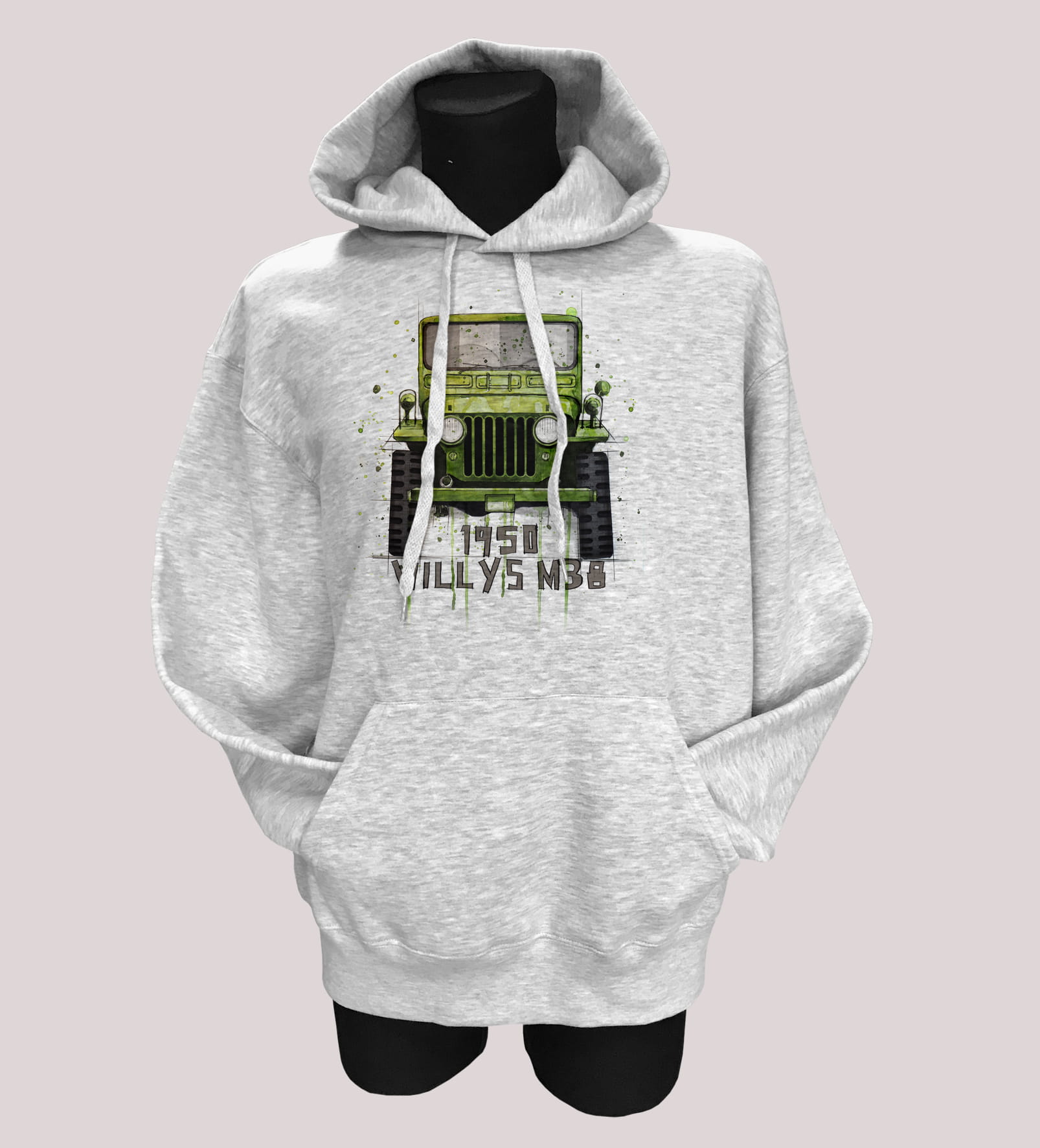 Willys — bluza (Rozmiar: 7 - 8 lat; Kolor bluzy: szary; Rodzaj nadruku: Willys)