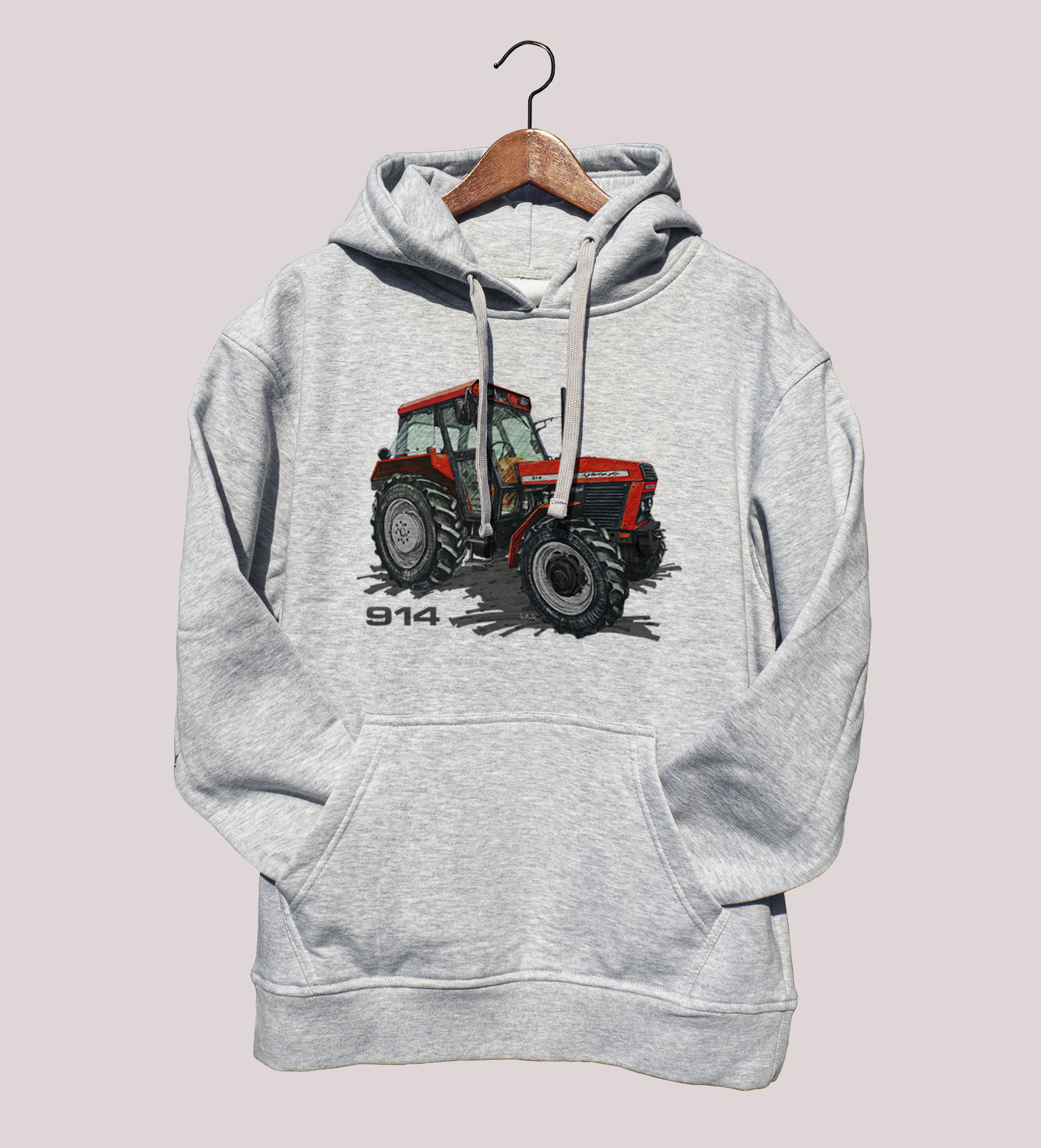 Ursus 914 — bluza (Rozmiar: L; Kolor bluzy: szary; Rodzaj nadruku: Ursus 914)