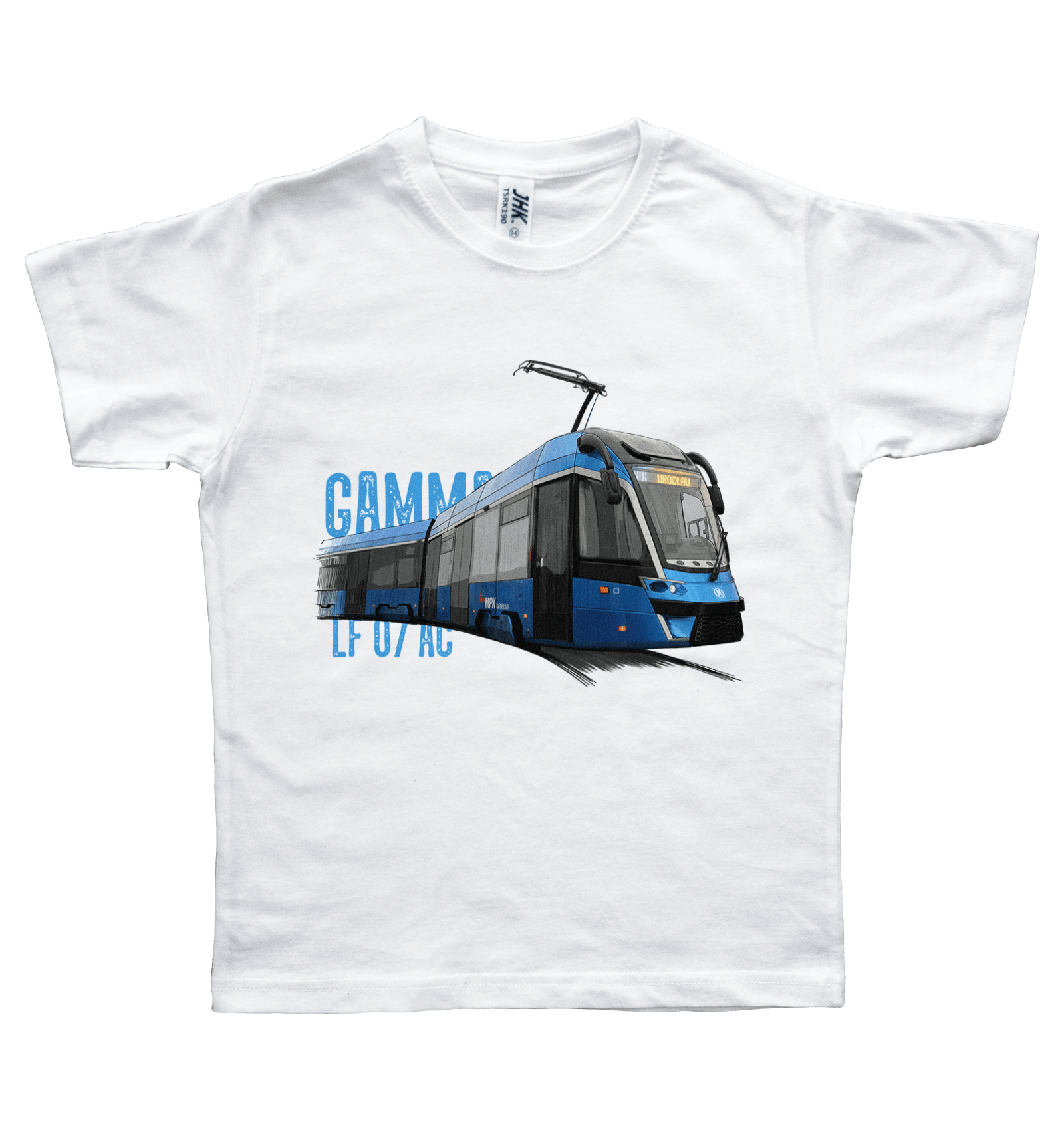 Moderus Gamma — koszulka (Kolor koszulki: biały; Rozmiar: 5 - 6 lat; Rodzaj nadruku: Moderus Gamma)