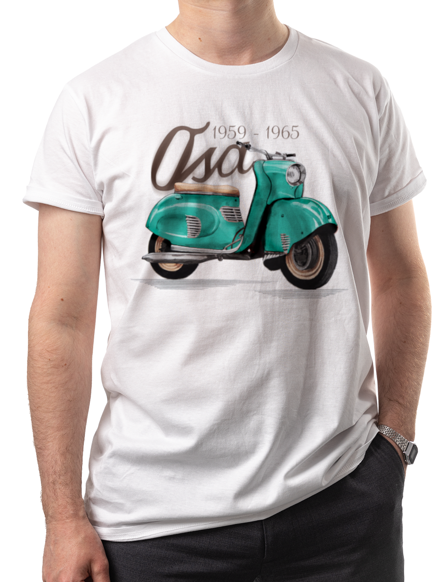 Osa — koszulka (Kolor koszulki: biały; Rozmiar: 4XL (męska); Rodzaj nadruku: Osa)