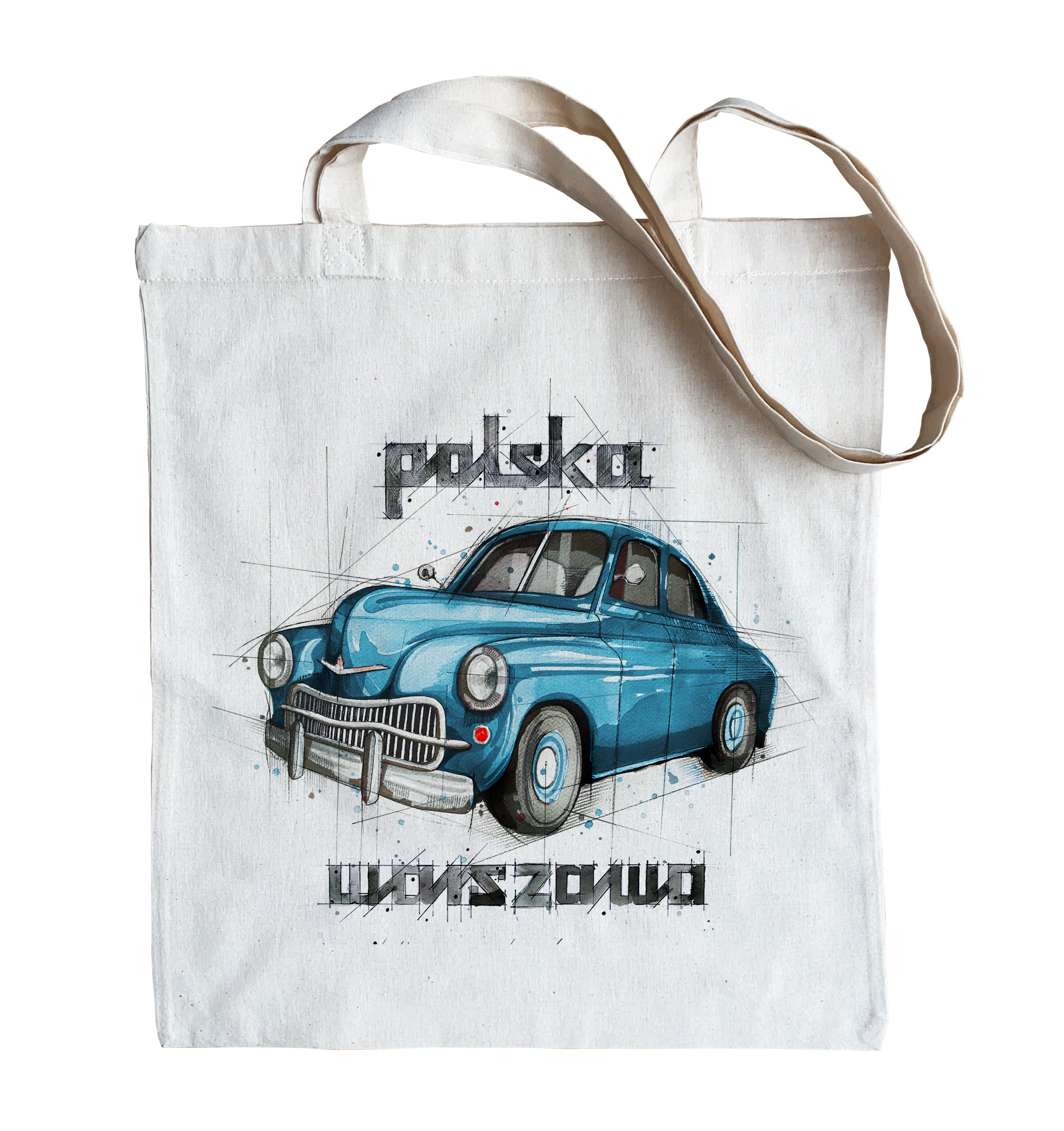 Warszawa — torba (Rodzaj nadruku: Warszawa)