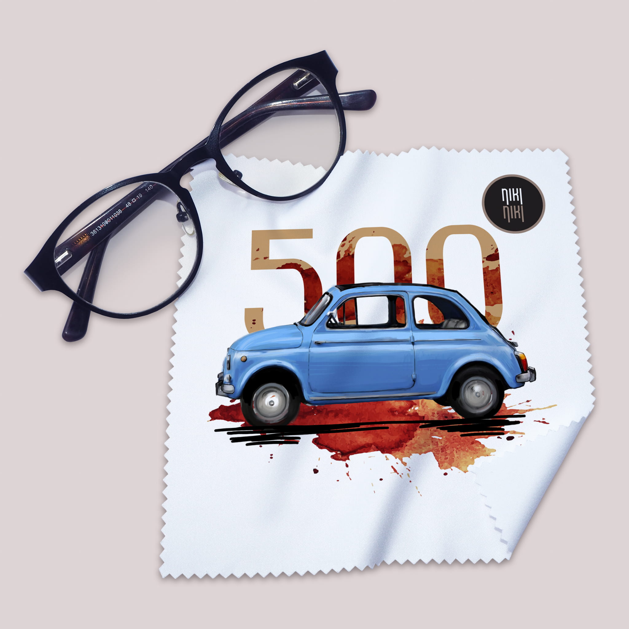 Fiat 500 — ściereczka