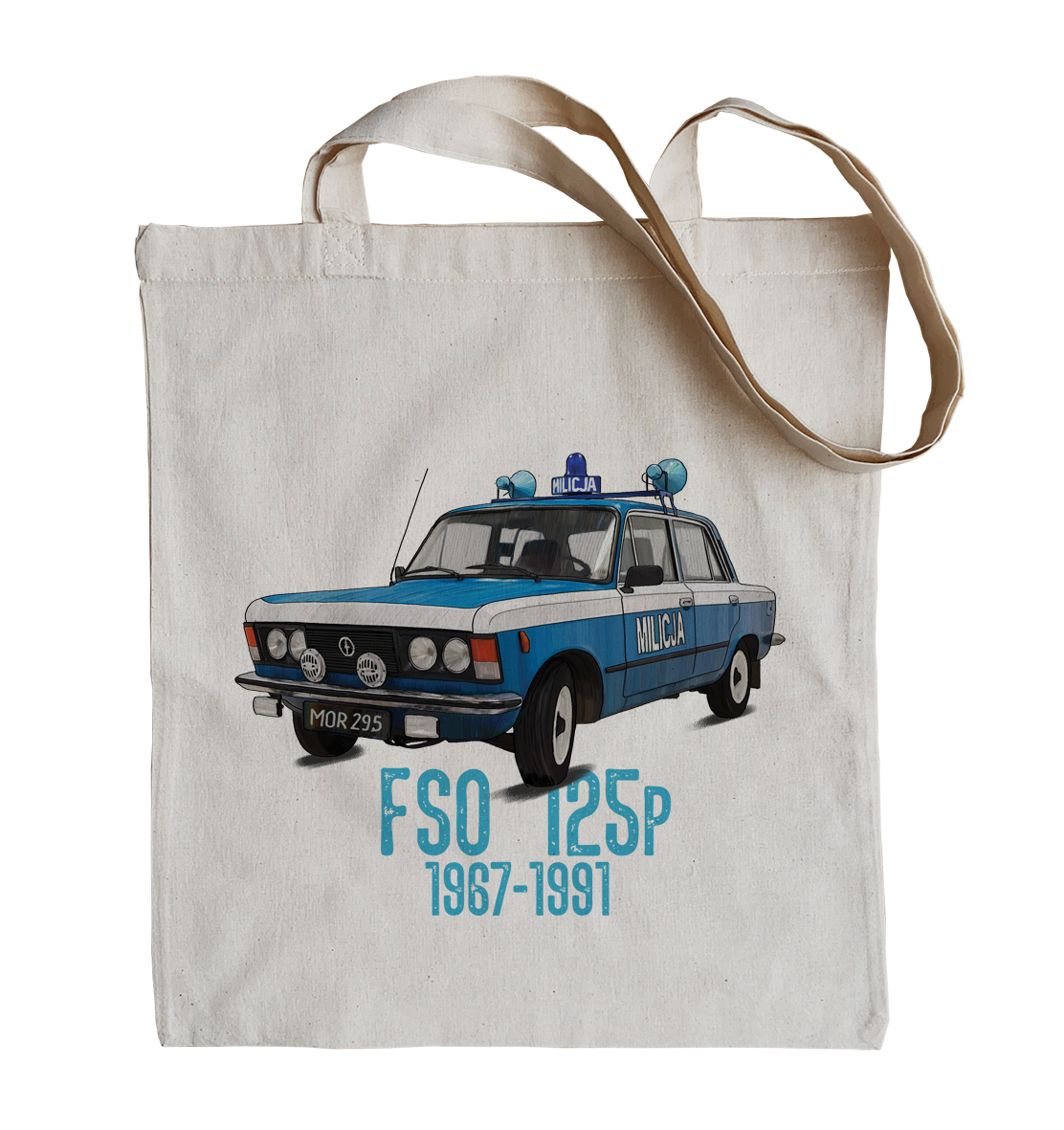 FSO 125p MO — torba (Rodzaj nadruku: FSO 125p MO — Milicja)