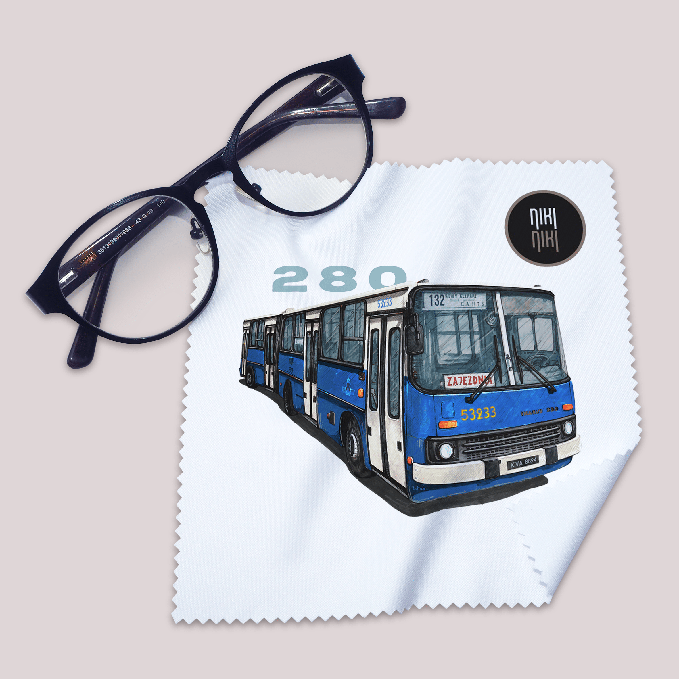 Ikarus 280 — ściereczka