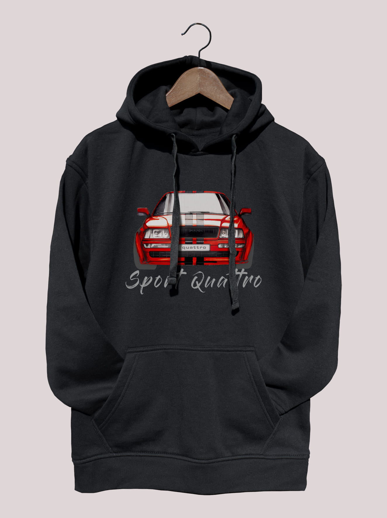 Audi S2 — bluza (Rozmiar: S; Kolor bluzy: czarny; Rodzaj nadruku: Audi)