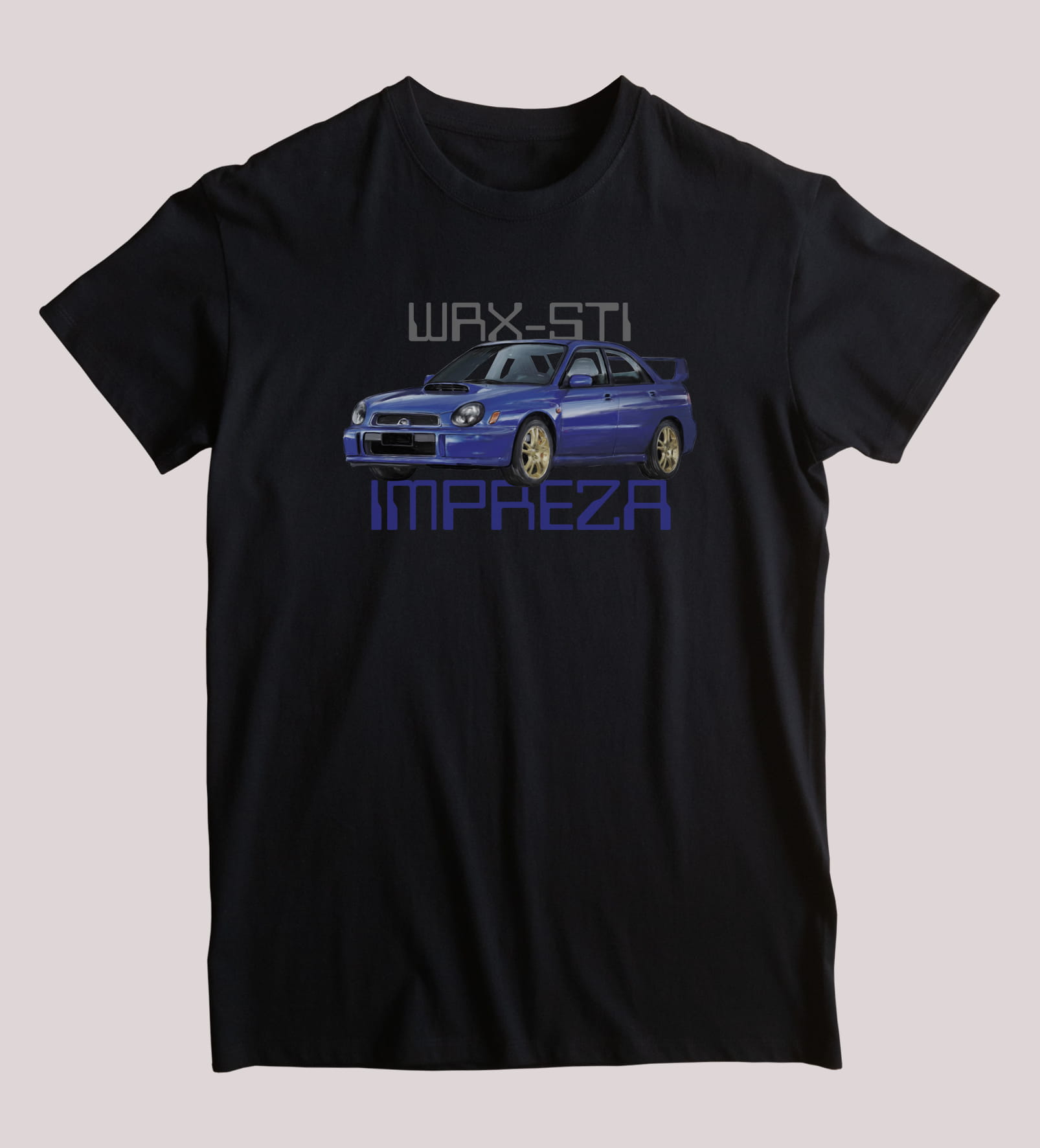 Subaru — koszulka (Kolor koszulki: czarny; Rozmiar: 3XL (damska); Rodzaj nadruku: Subaru)