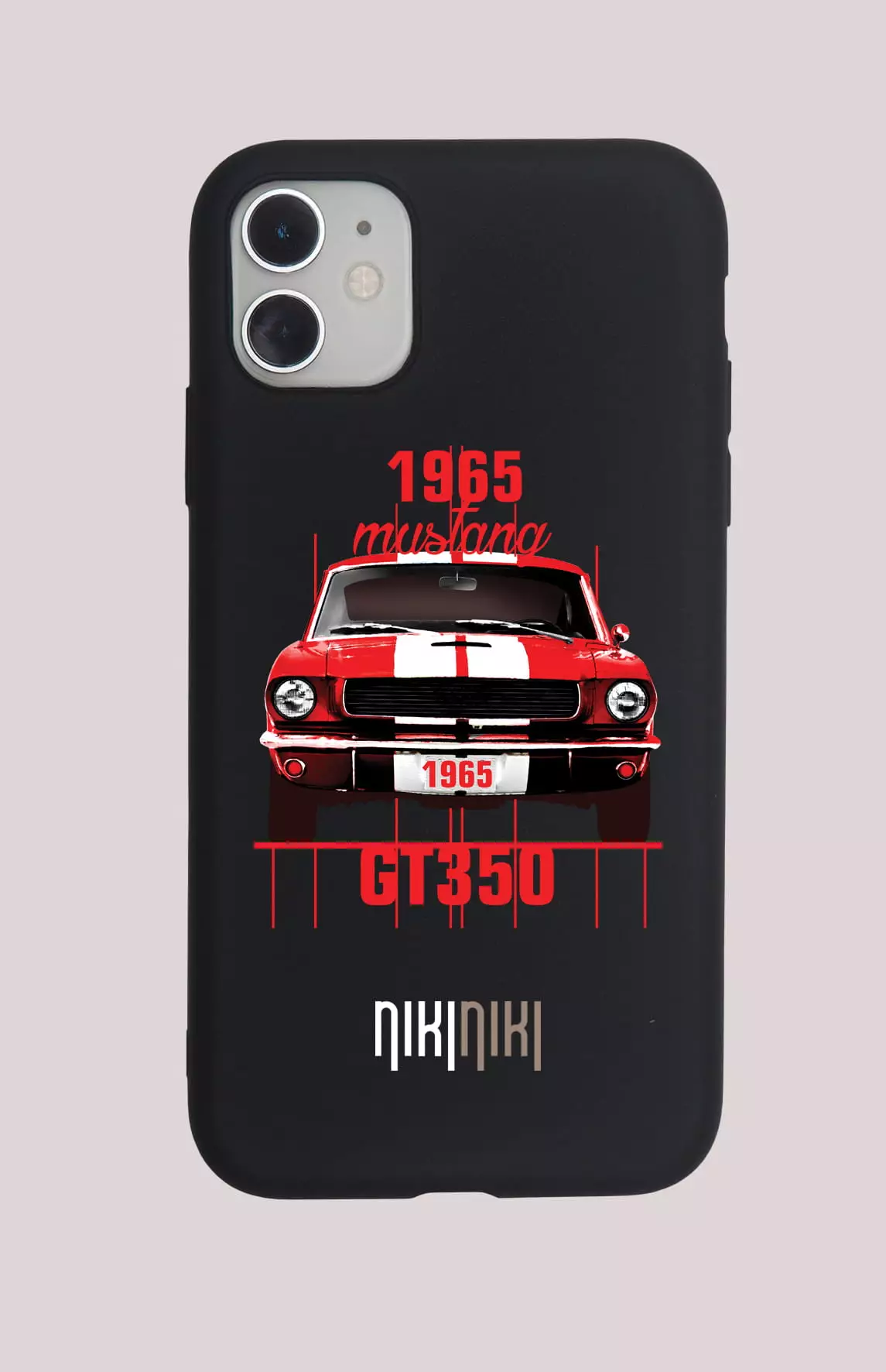 Ford Mustang — etui (Producent telefonu: SAMSUNG; Model telefonu: A72 / A72 5G; Kolor etui: czarny; Rodzaj nadruku: Ford Mustang)