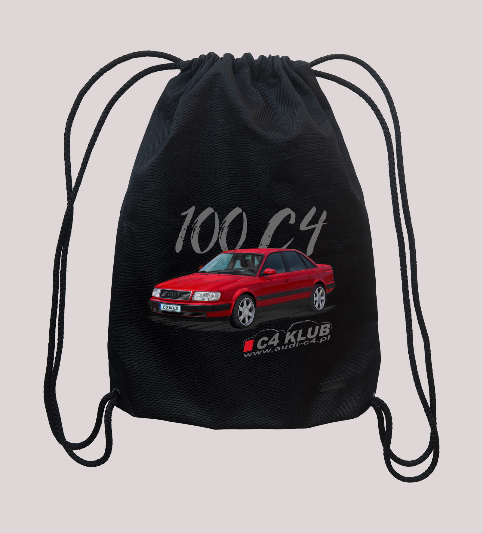 Audi C4 Zlot — plecak (Rodzaj nadruku: Audi C4)