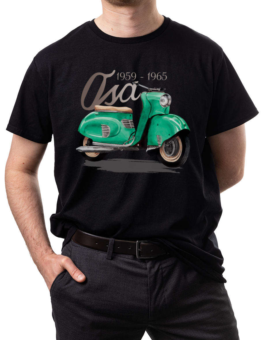 Osa — koszulka (Kolor koszulki: czarny; Rozmiar: 5XL (męska); Rodzaj nadruku: Osa)