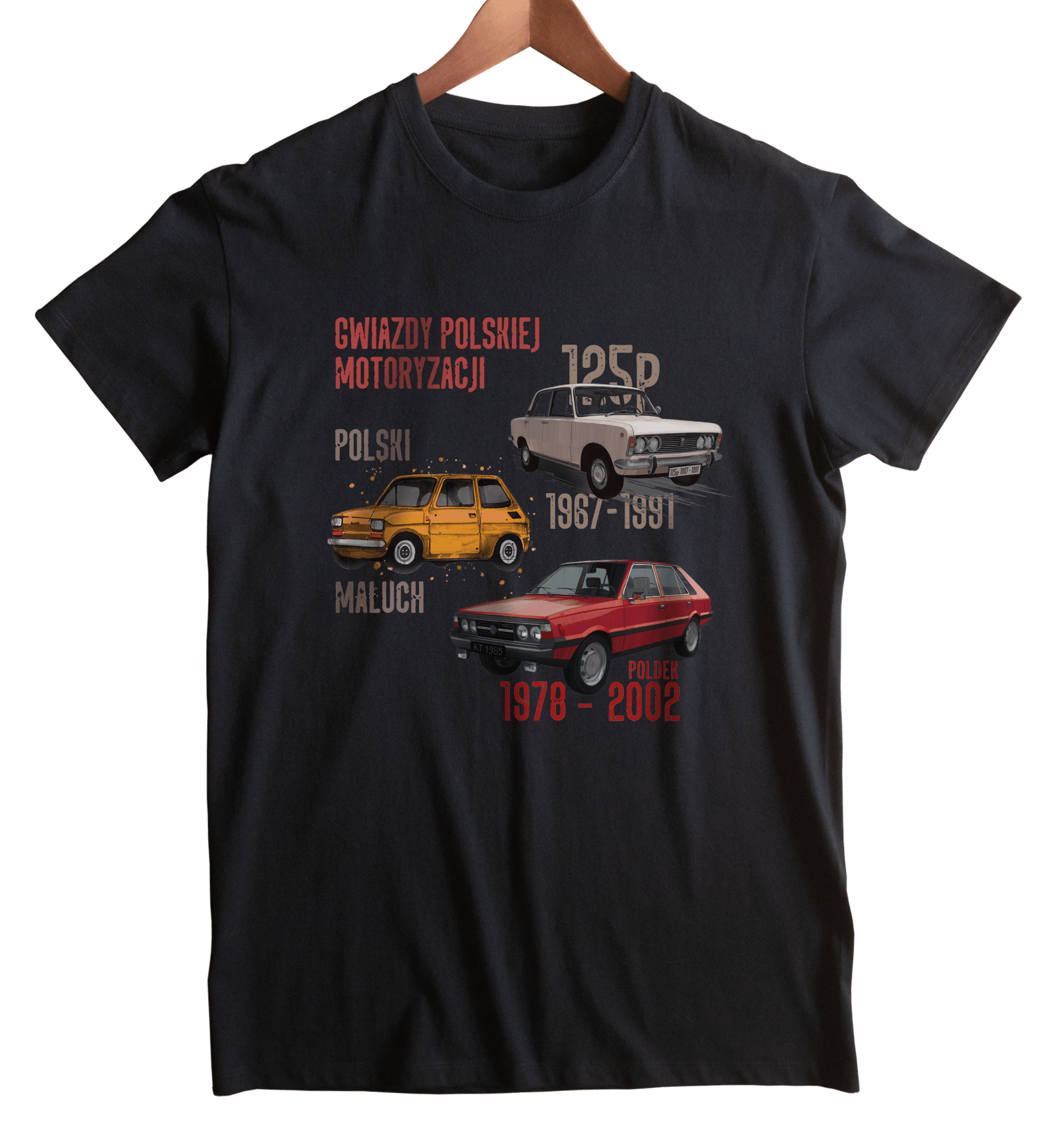 Koszulka dla fana motoryzacji (Kolor koszulki: czarny; Rozmiar: 3XL (męska); Rodzaj nadruku: OSOMIX)