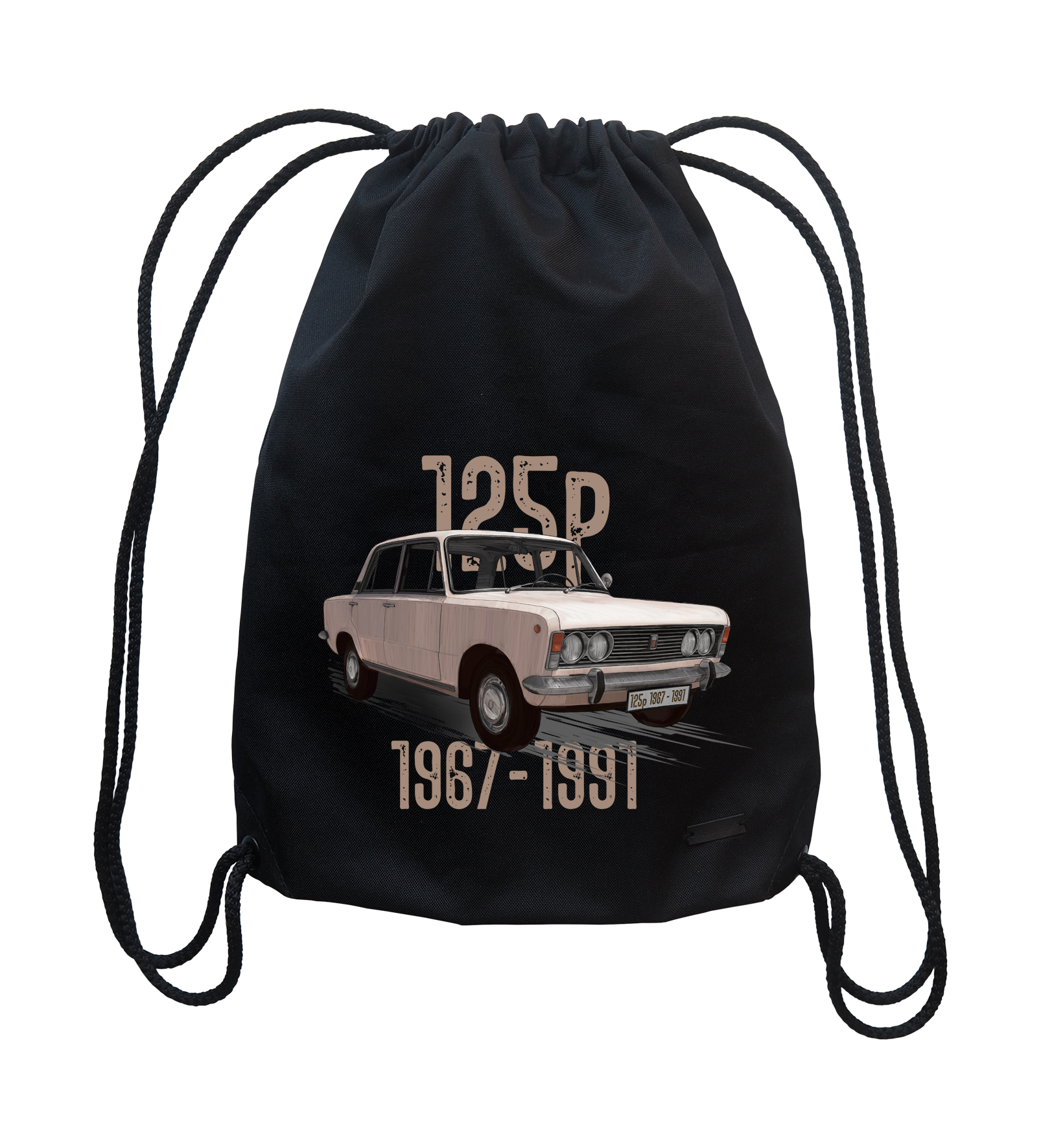 Duży Fiat — plecak (Rodzaj nadruku: Duży Fiat)