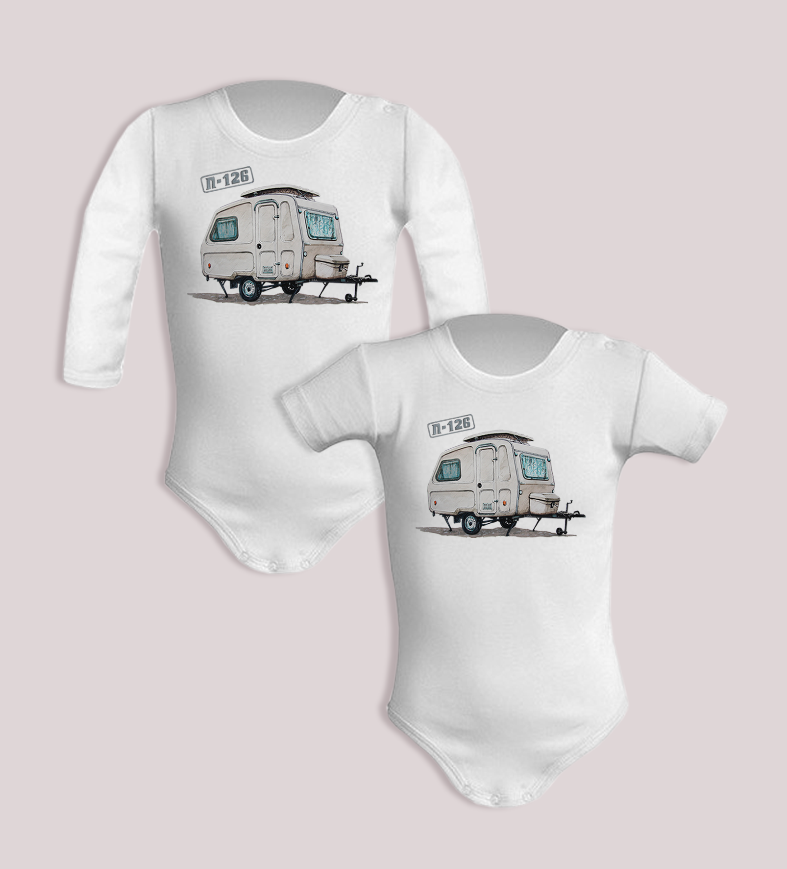 Niewiadów N-126 — body (Rozmiar: 3M; Długość rękawa: długi; Rodzaj nadruku: Niewiadów N-126)