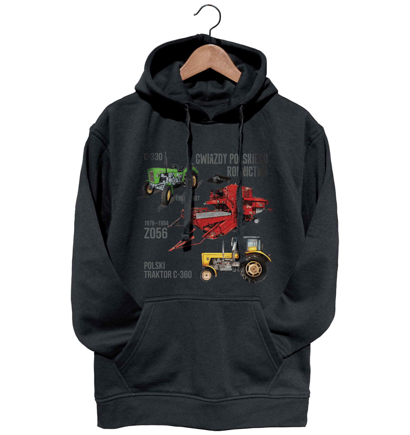 Bluza dla rolnika (Rozmiar: M; Kolor bluzy: czarny; Rodzaj nadruku: ROLMIX)