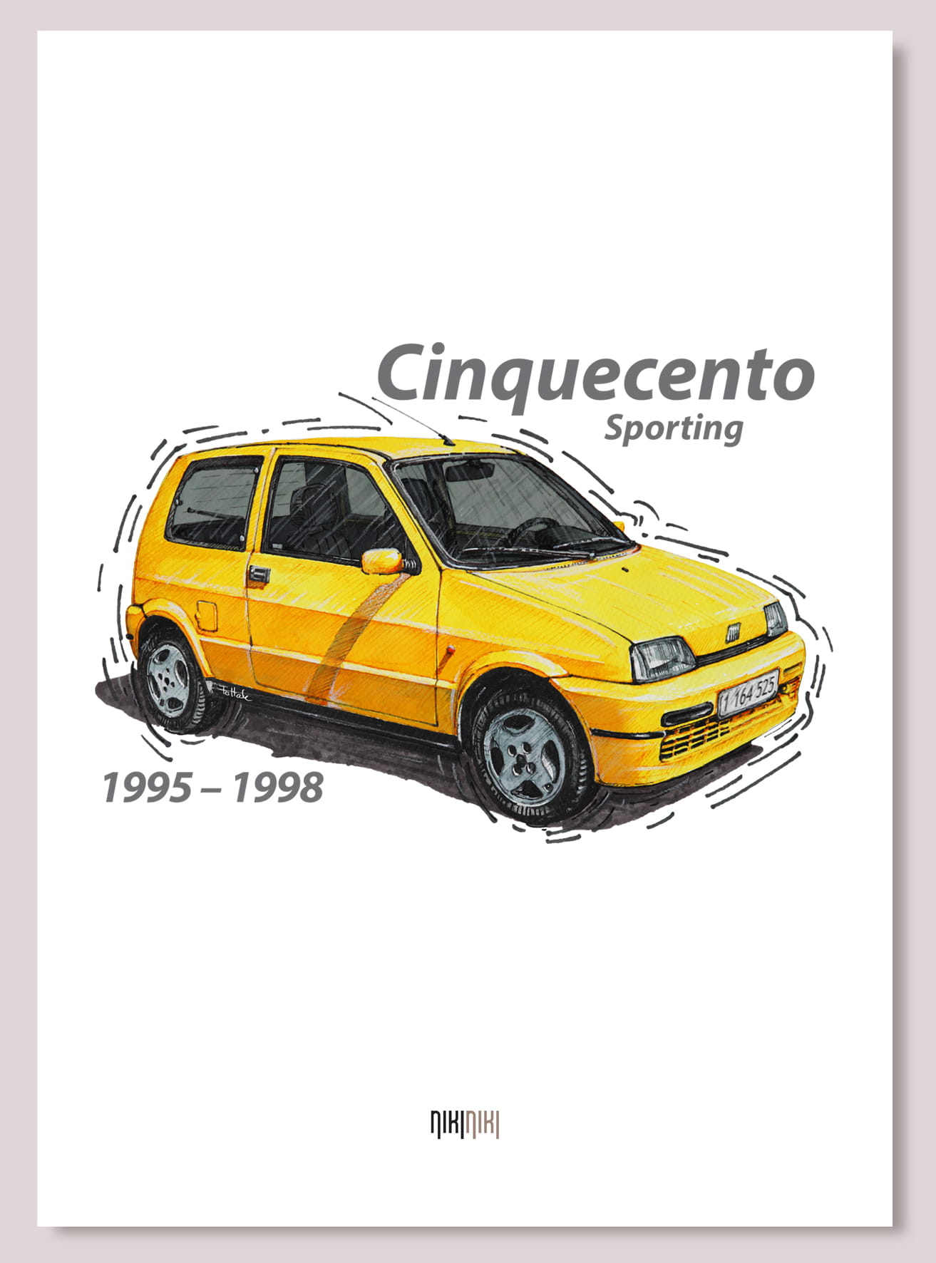 Cinquecento — plakat