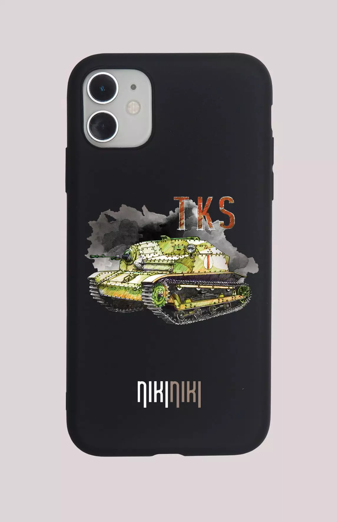 TKS — etui (Producent telefonu: ONEPLUS; Model telefonu: 9R; Kolor etui: czarny; Rodzaj nadruku: TKS)