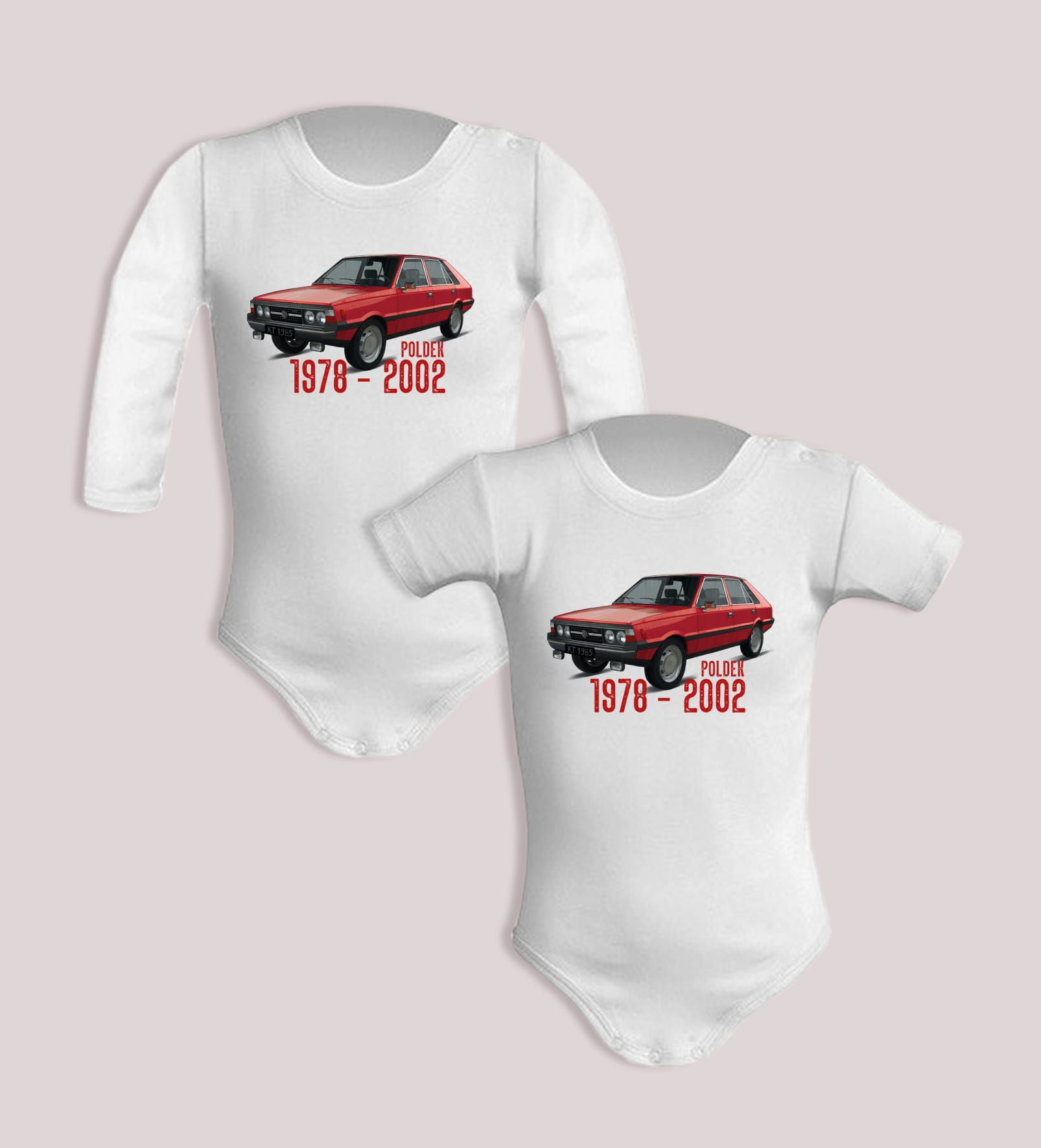 Polonez — body (Rozmiar: 9M; Długość rękawa: krótki; Kolor nadruku: czerwony; Rodzaj nadruku: Polonez)