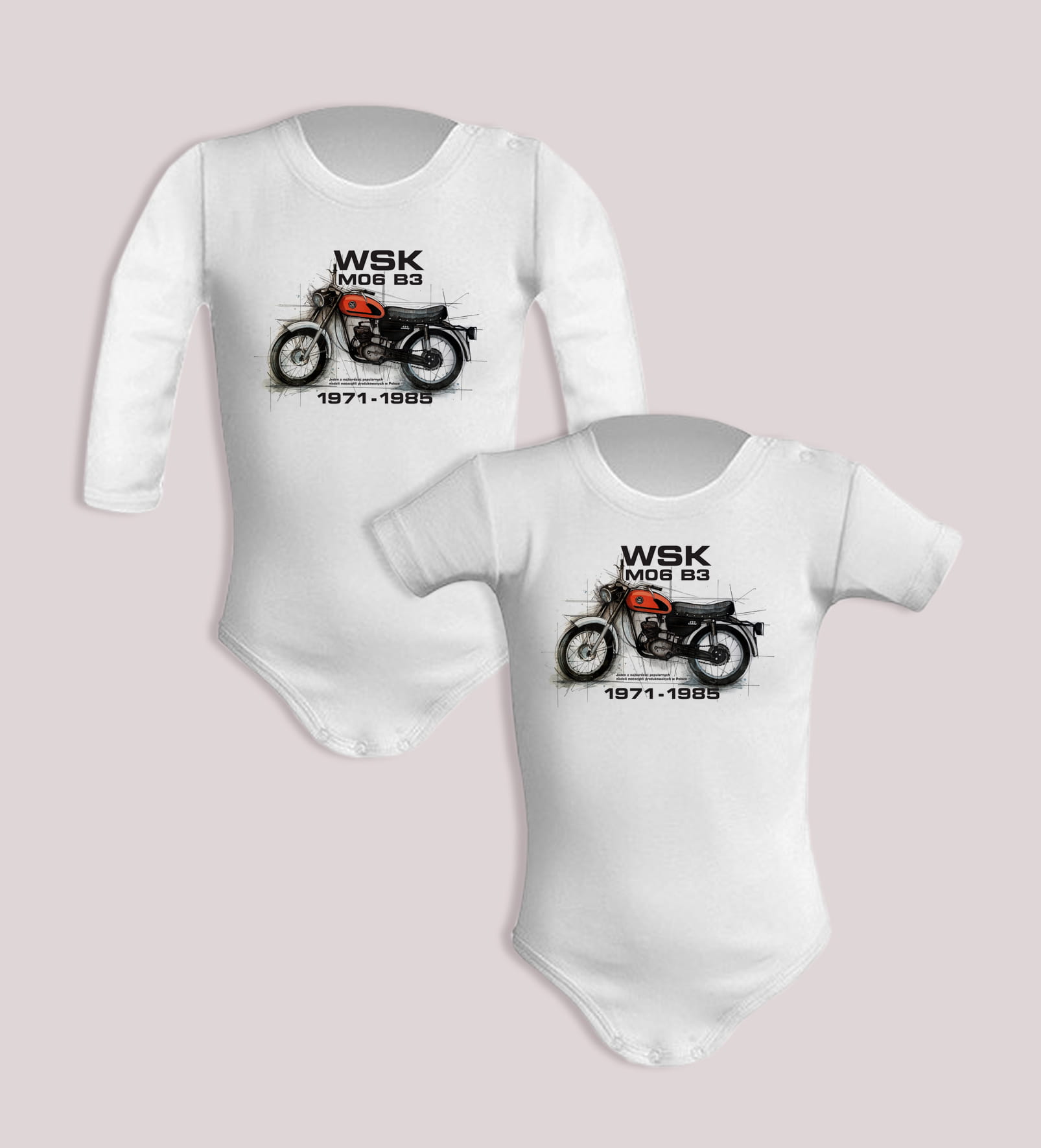 WSK — body (Rozmiar: 9M; Długość rękawa: długi; Rodzaj nadruku: WSK)