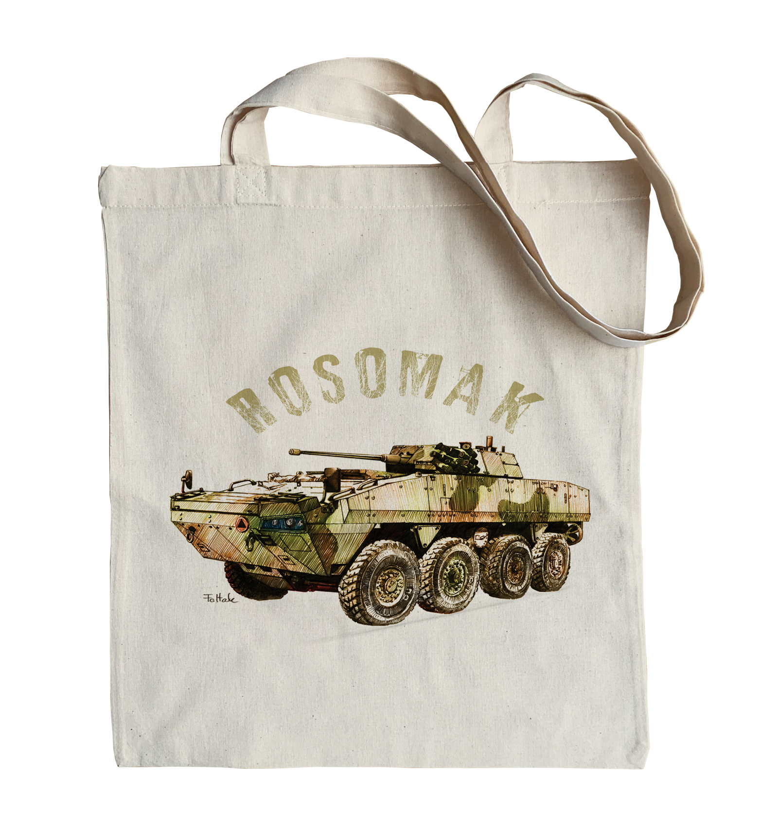 Rosomak — torba (Rodzaj nadruku: Rosomak)