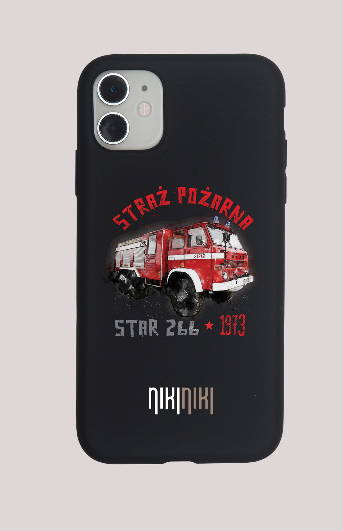 Straż Pożarna — etui (Producent telefonu: SAMSUNG; Model telefonu: GALAXY A26 5G / A17 5G; Kolor etui: czarny; Rodzaj nadruku: Straż Pożarna)