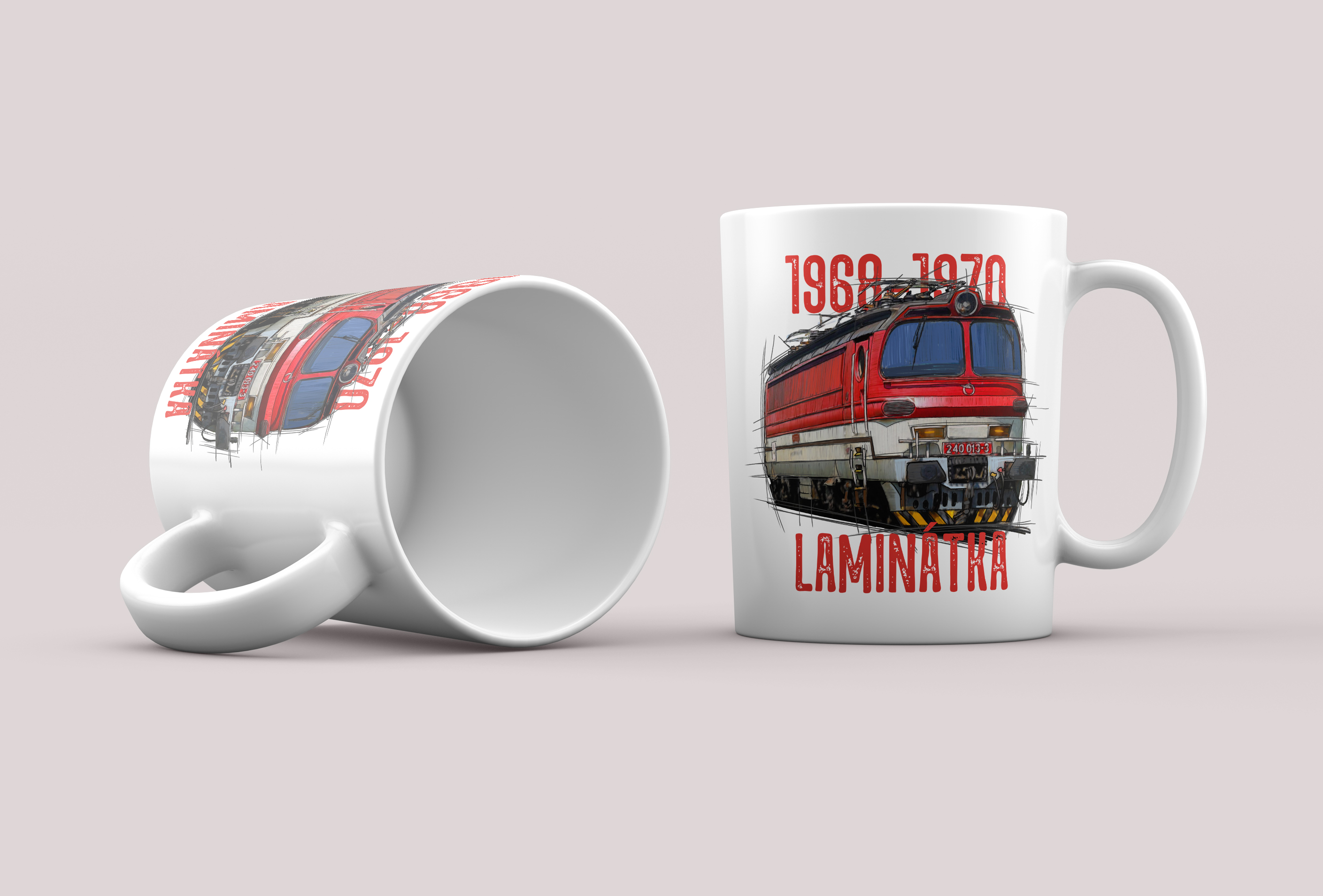 Laminatka — kubek (Rodzaj nadruku: Laminatka)