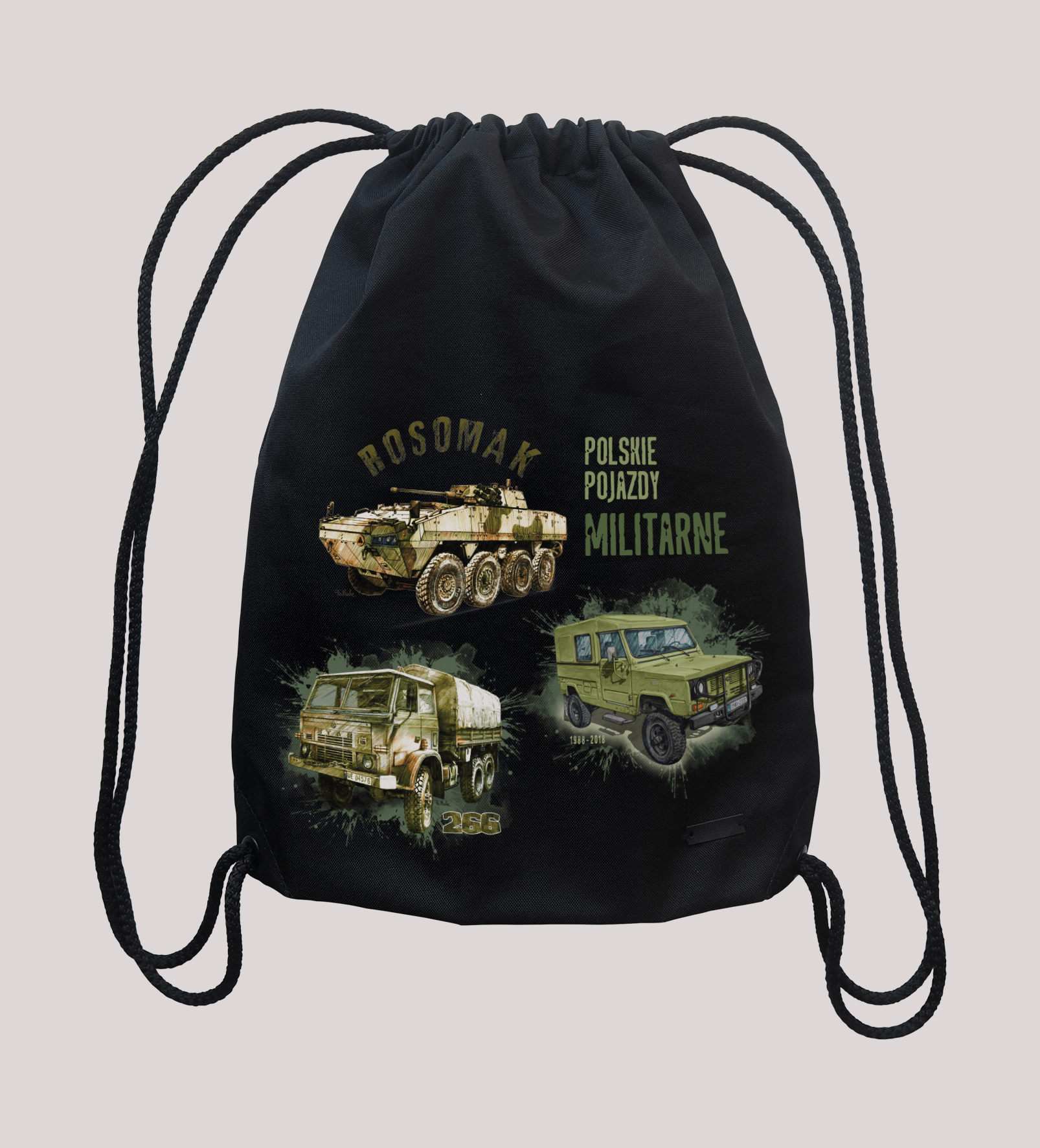 Plecak dla fana militariów (Rodzaj nadruku: MILMIX)