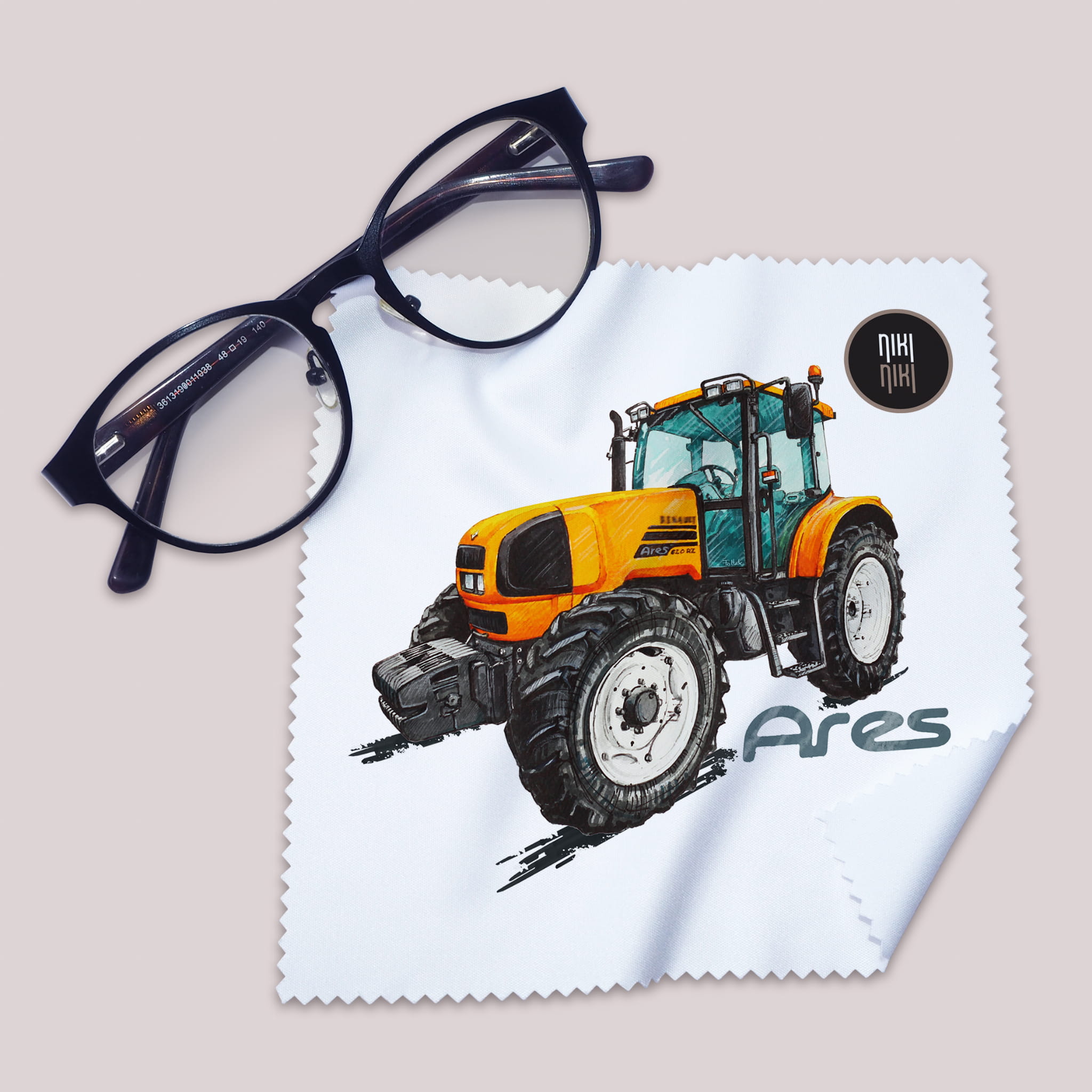 Renault Ares — ściereczka