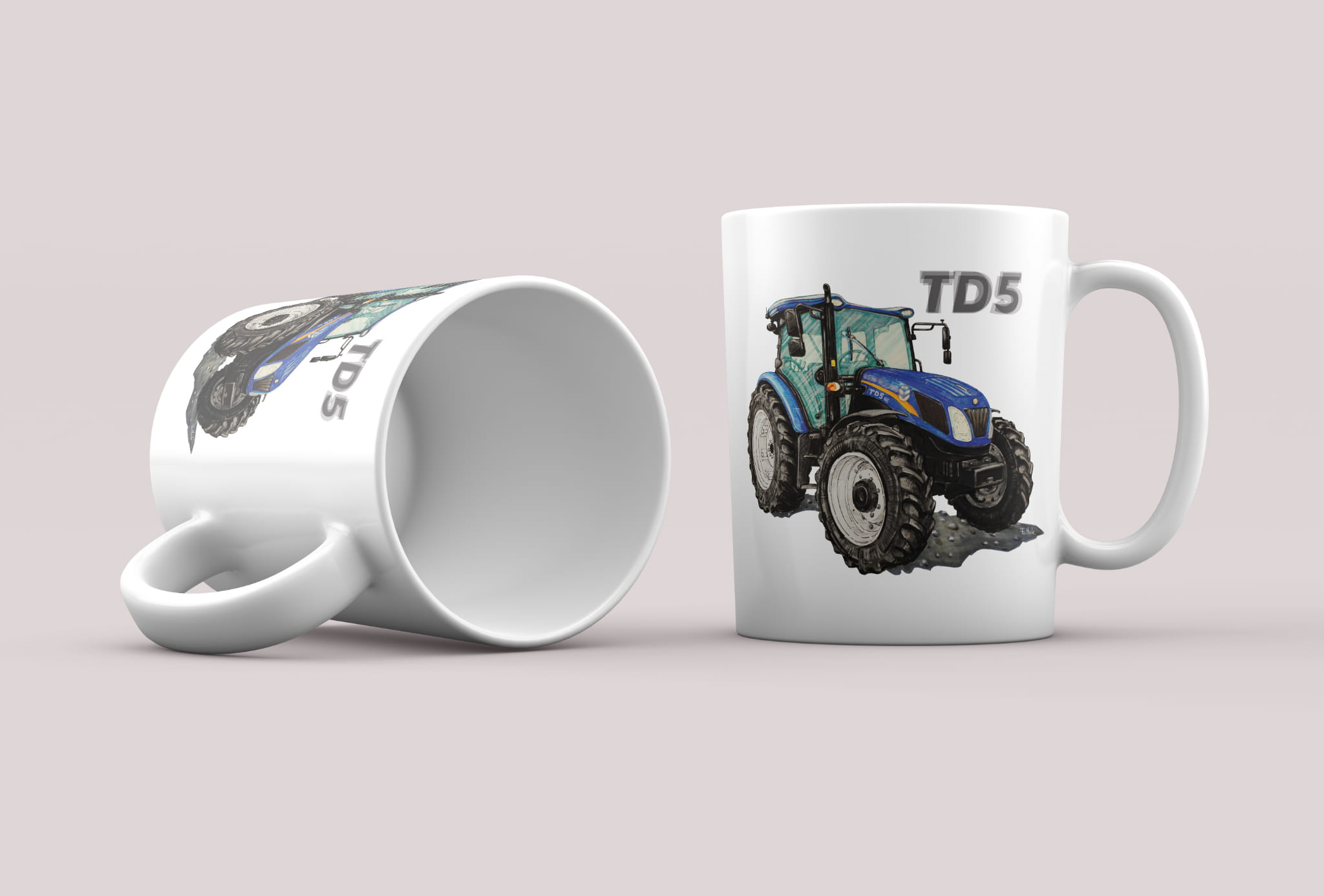 New Holland — kubek (Rodzaj nadruku: New Holland)