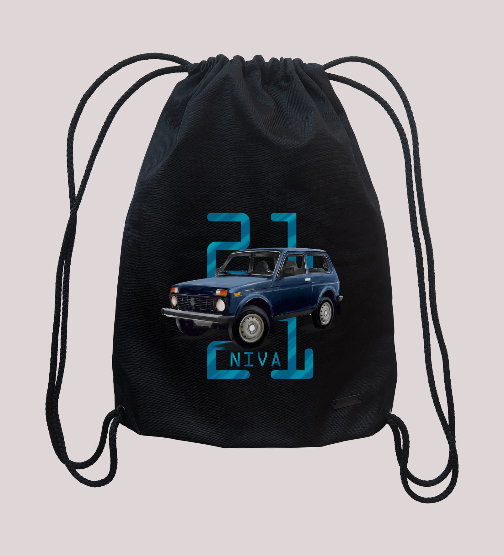 Łada Niva — plecak (Rodzaj nadruku: Łada Niva)