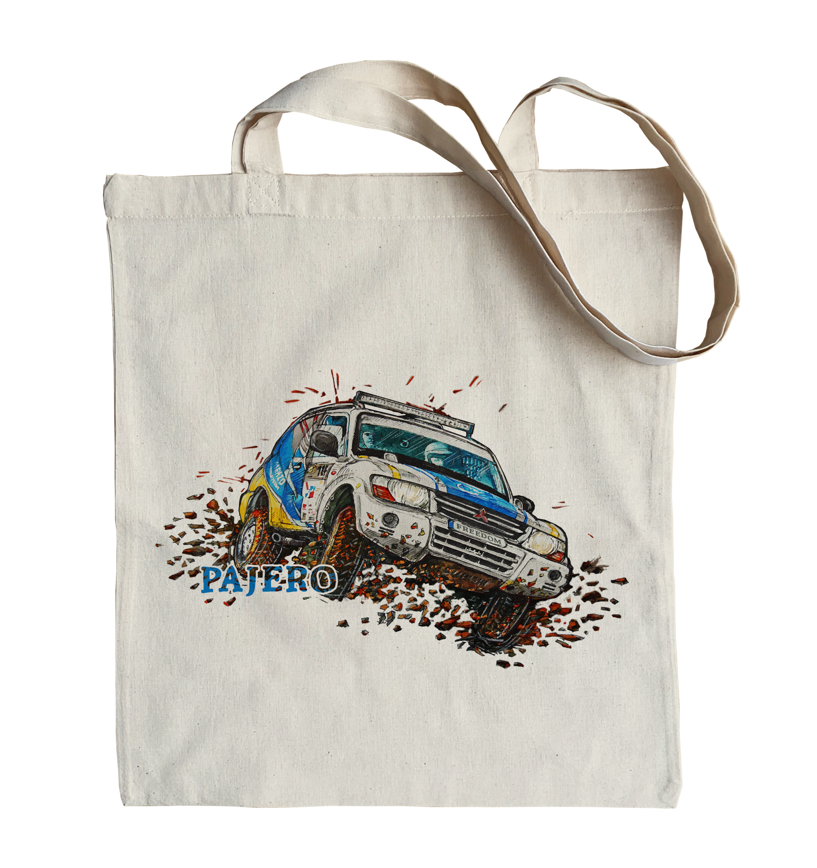 Mitsubishi Pajero — torba (Rodzaj nadruku: Mitsubishi Pajero)
