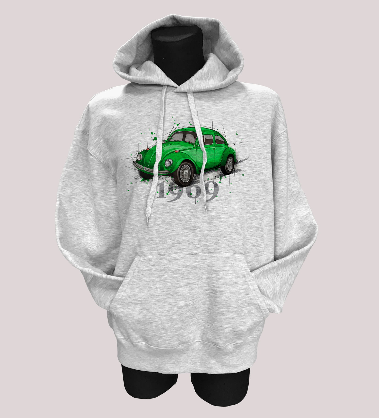 Garbus — bluza (Rozmiar: 5 - 6 lat; Kolor bluzy: szary; Rodzaj nadruku: Garbus)