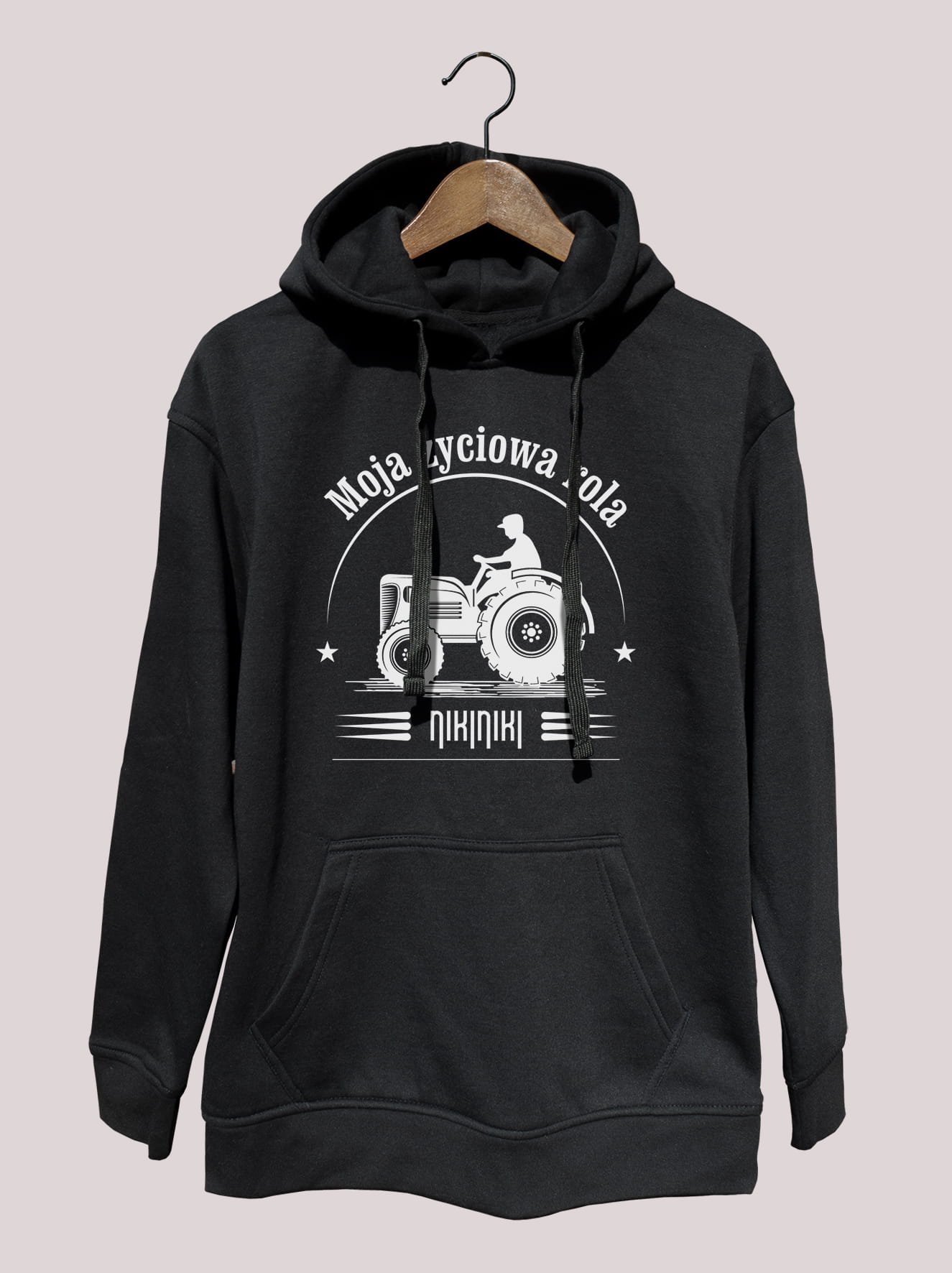 Traktor — bluza (Rozmiar: 7 - 8 lat; Kolor bluzy: czarny; Rodzaj nadruku: Traktor)