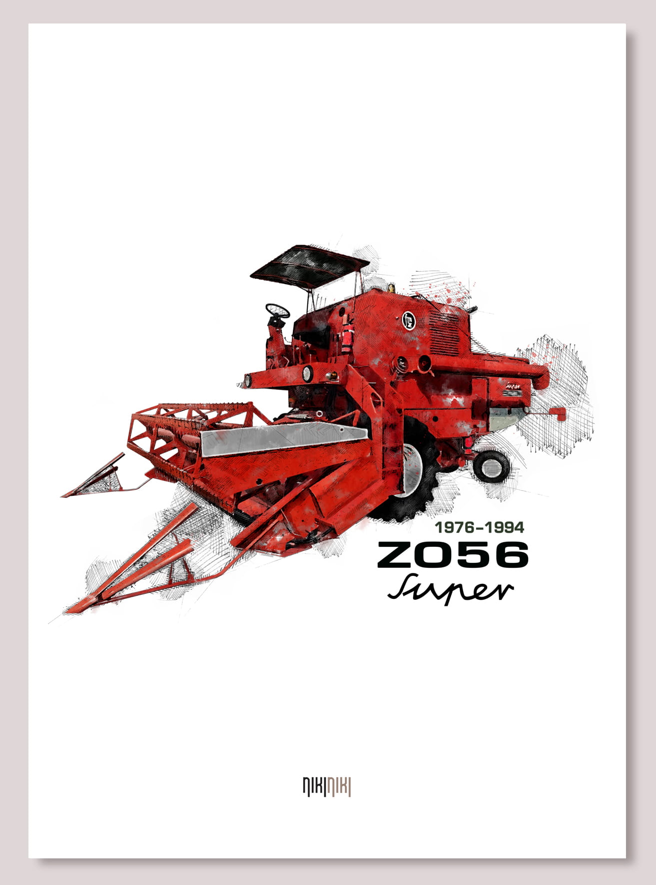 Bizon Super — plakat