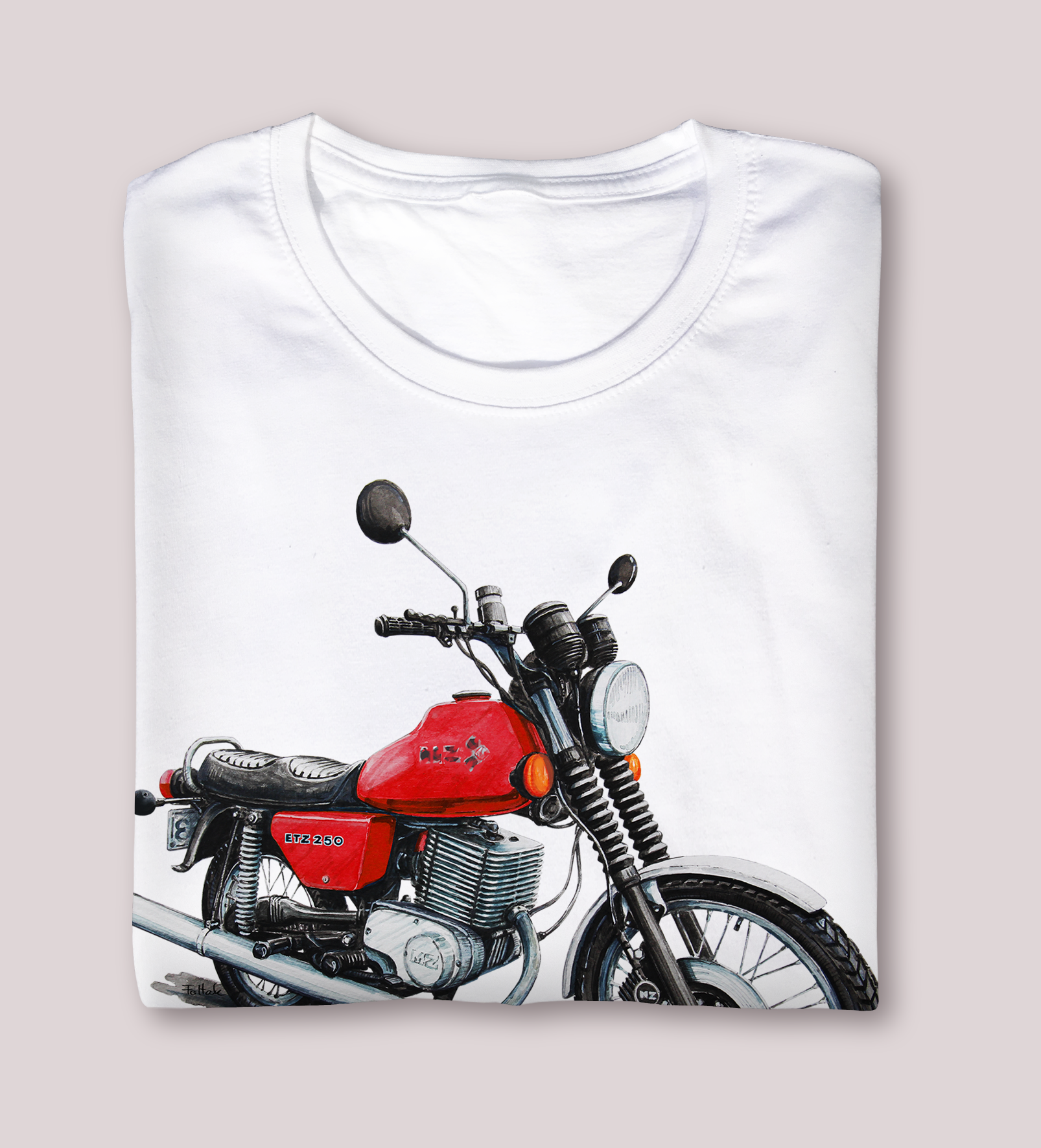 MZ ETZ 250 — koszulka