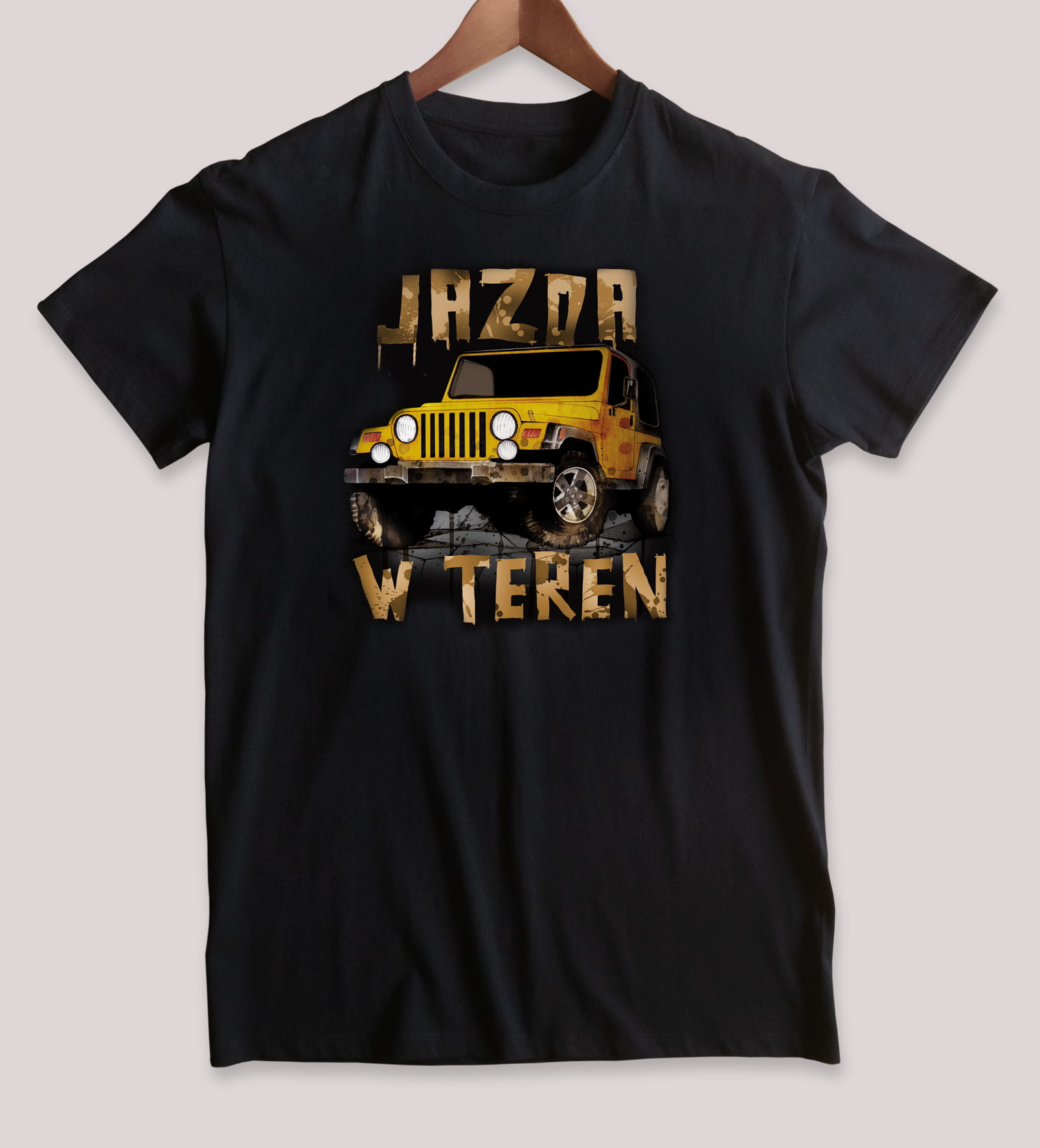 Wrangler — koszulka (Kolor koszulki: czarny; Rozmiar: 9 - 11 lat; Rodzaj nadruku: Wrangler)