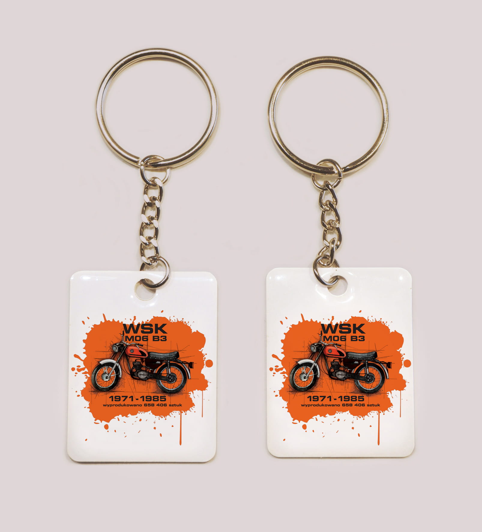 WSK — brelok (Rodzaj nadruku: WSK)