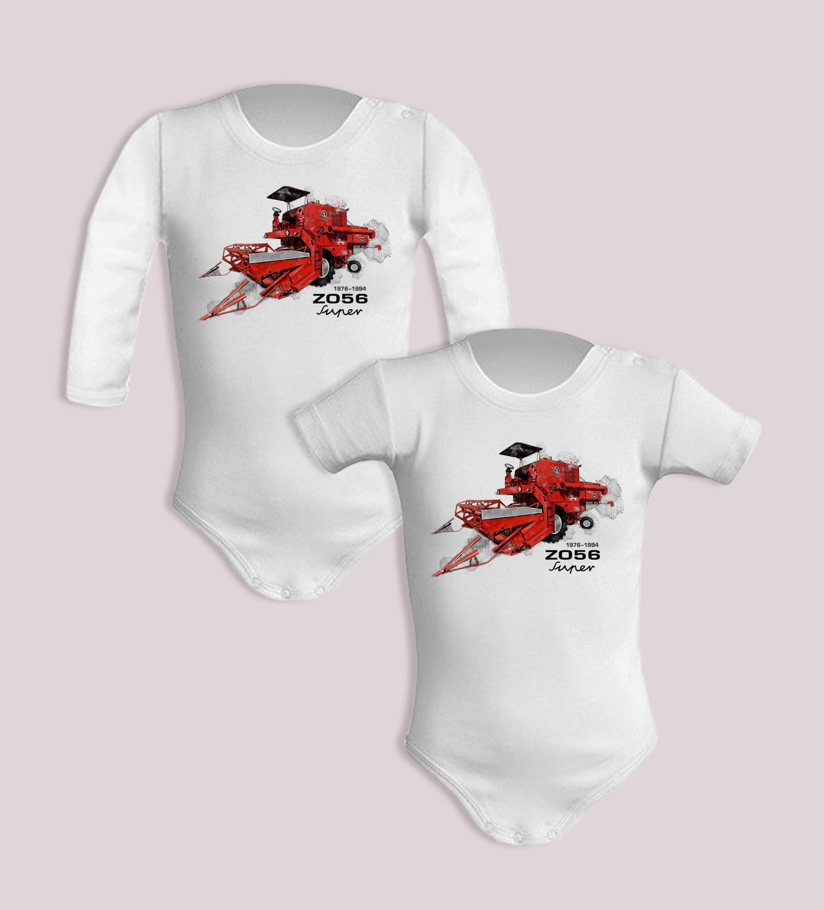 Bizon Super — body (Rozmiar: 6M; Długość rękawa: krótki; Rodzaj nadruku: Bizon)