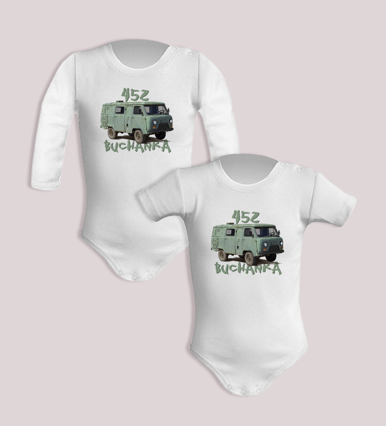 UAZ Buchanka — body (Rozmiar: 12M; Długość rękawa: krótki; Rodzaj nadruku: UAZ Buchanka)