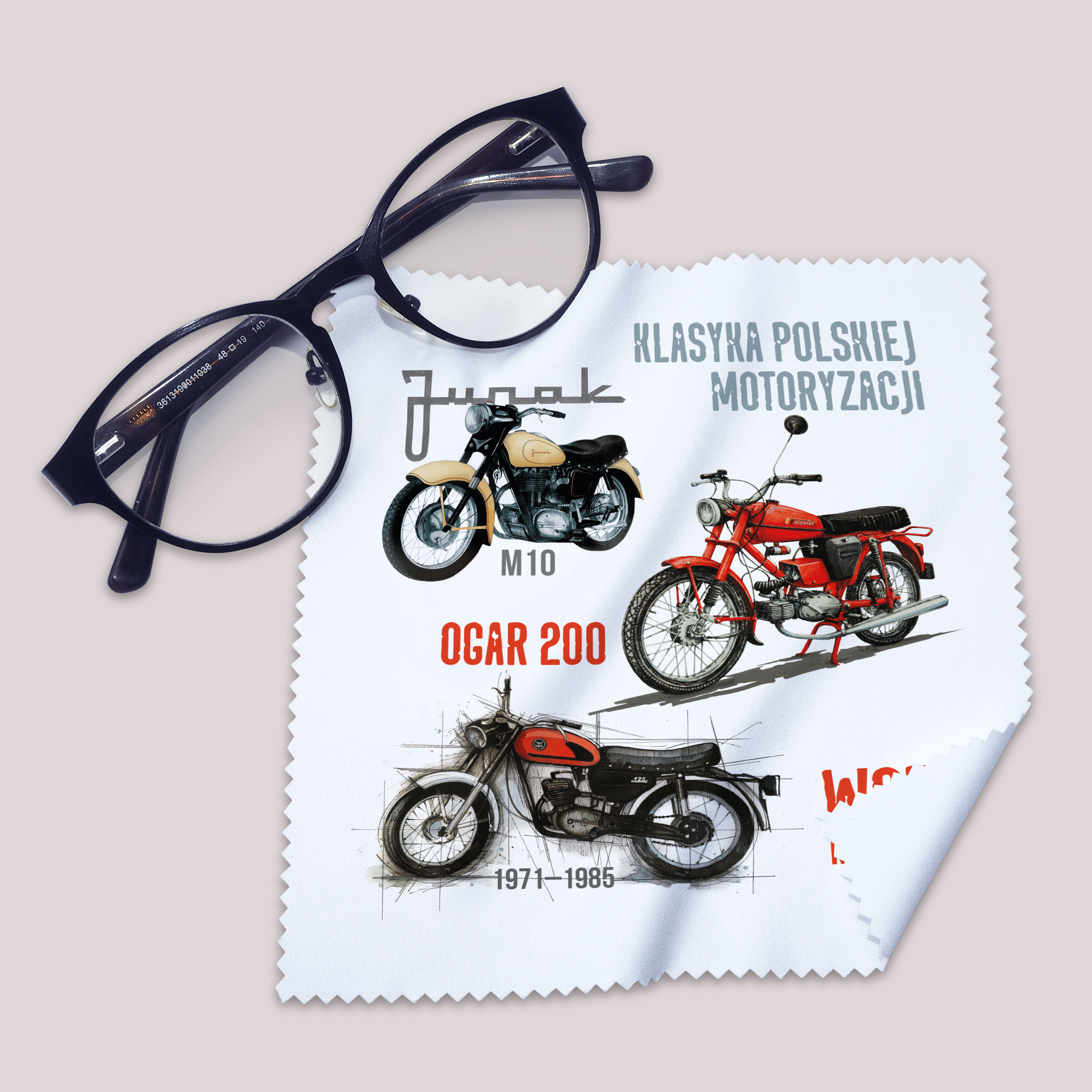 Ściereczka dla motocyklisty