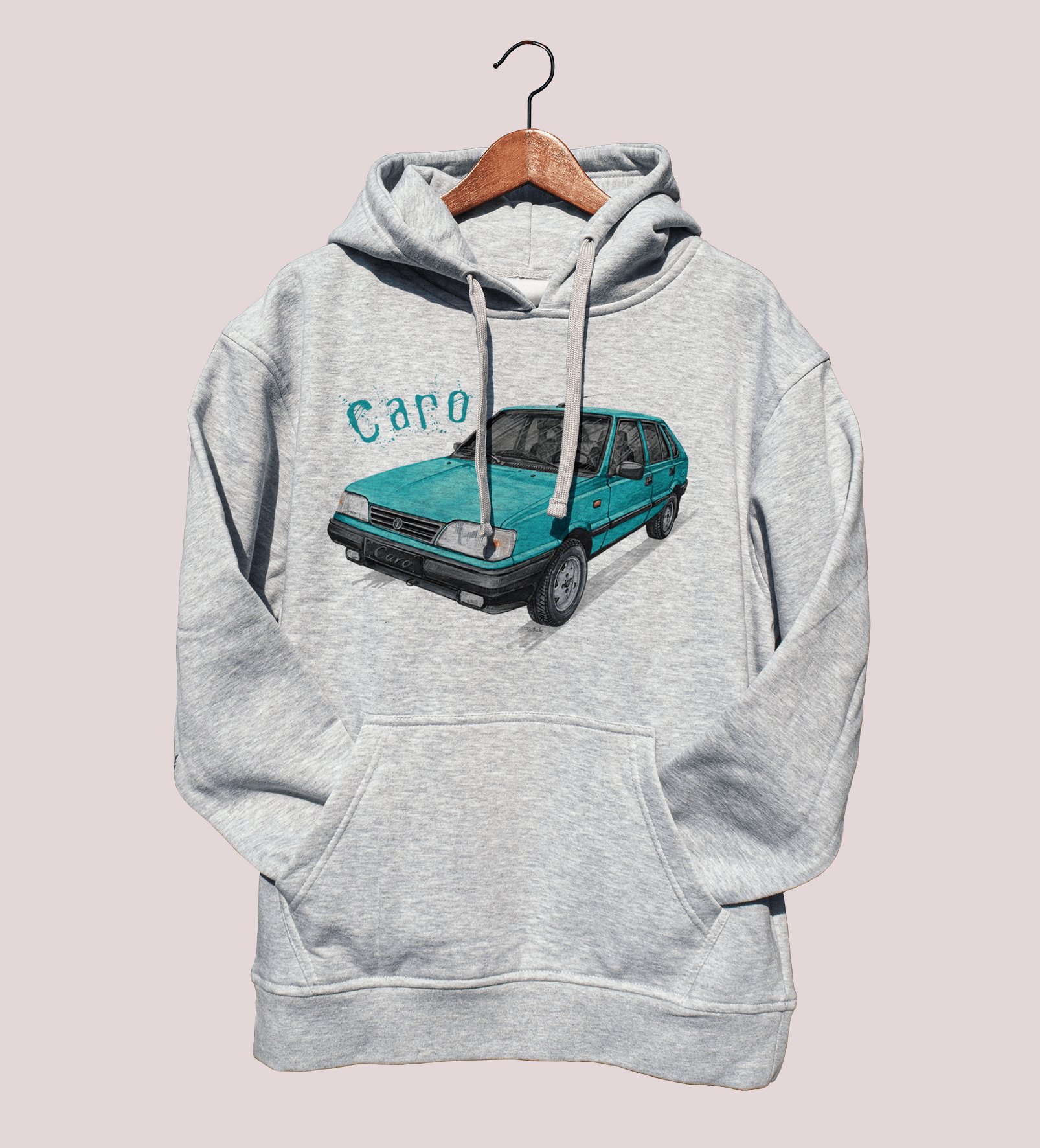 Polonez Caro — bluza (Rozmiar: L; Kolor bluzy: szary; Rodzaj nadruku: Polonez Caro)