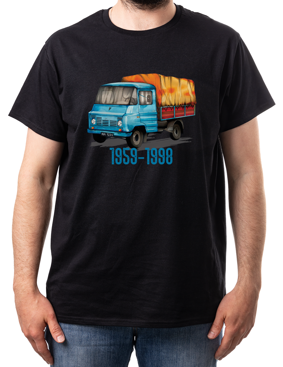 Żuk — koszulka (Kolor koszulki: czarny; Rozmiar: 5XL (męska); Rodzaj nadruku: Żuk)