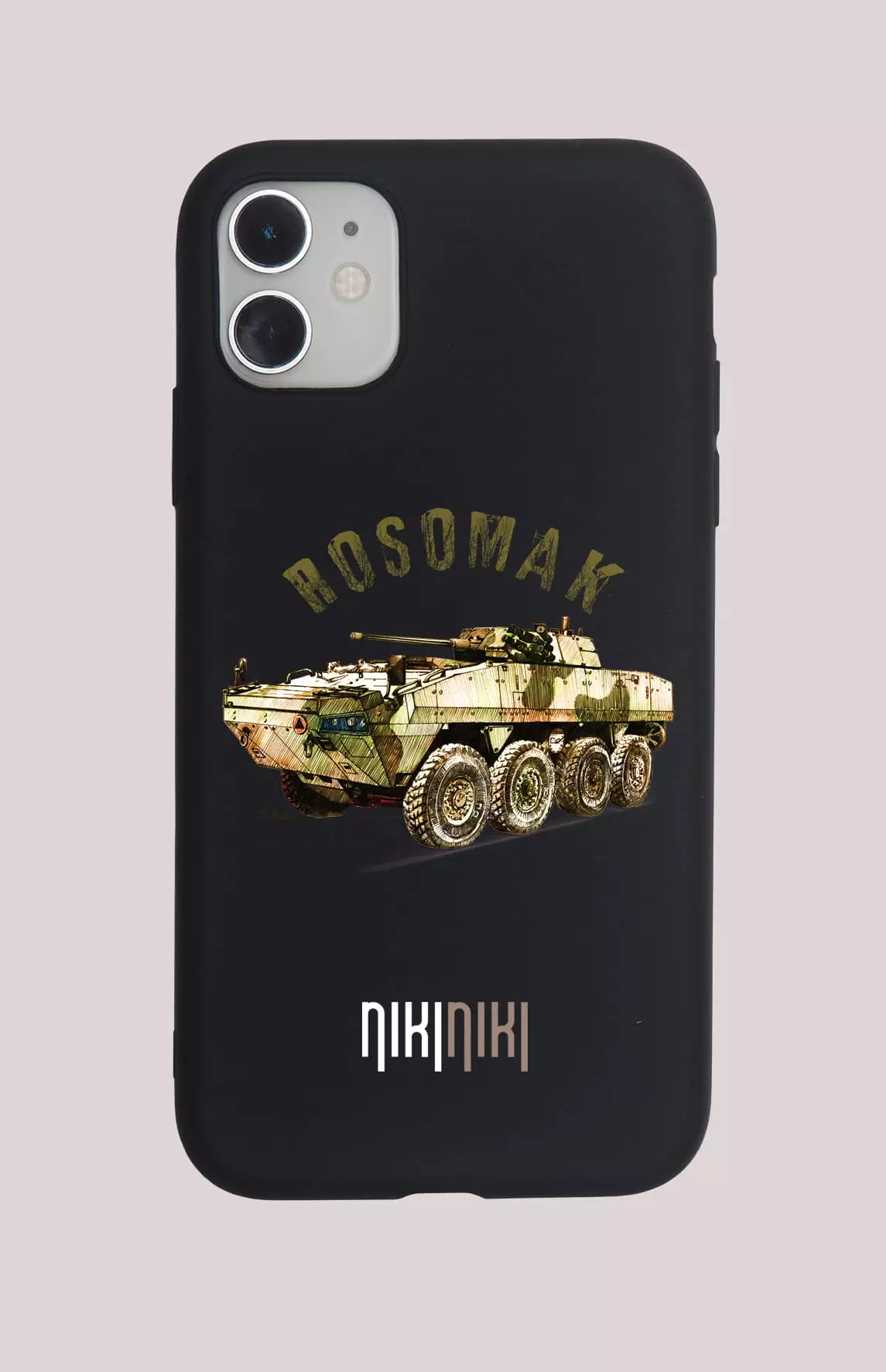 Rosomak — etui (Producent telefonu: SAMSUNG; Model telefonu: A07 4G; Kolor etui: czarny; Rodzaj nadruku: Rosomak)