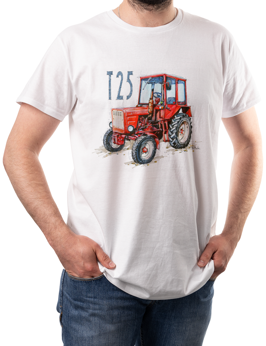 Władimiriec — koszulka (Kolor koszulki: biały; Rozmiar: 5XL (męska); Rodzaj nadruku: Władimiriec)